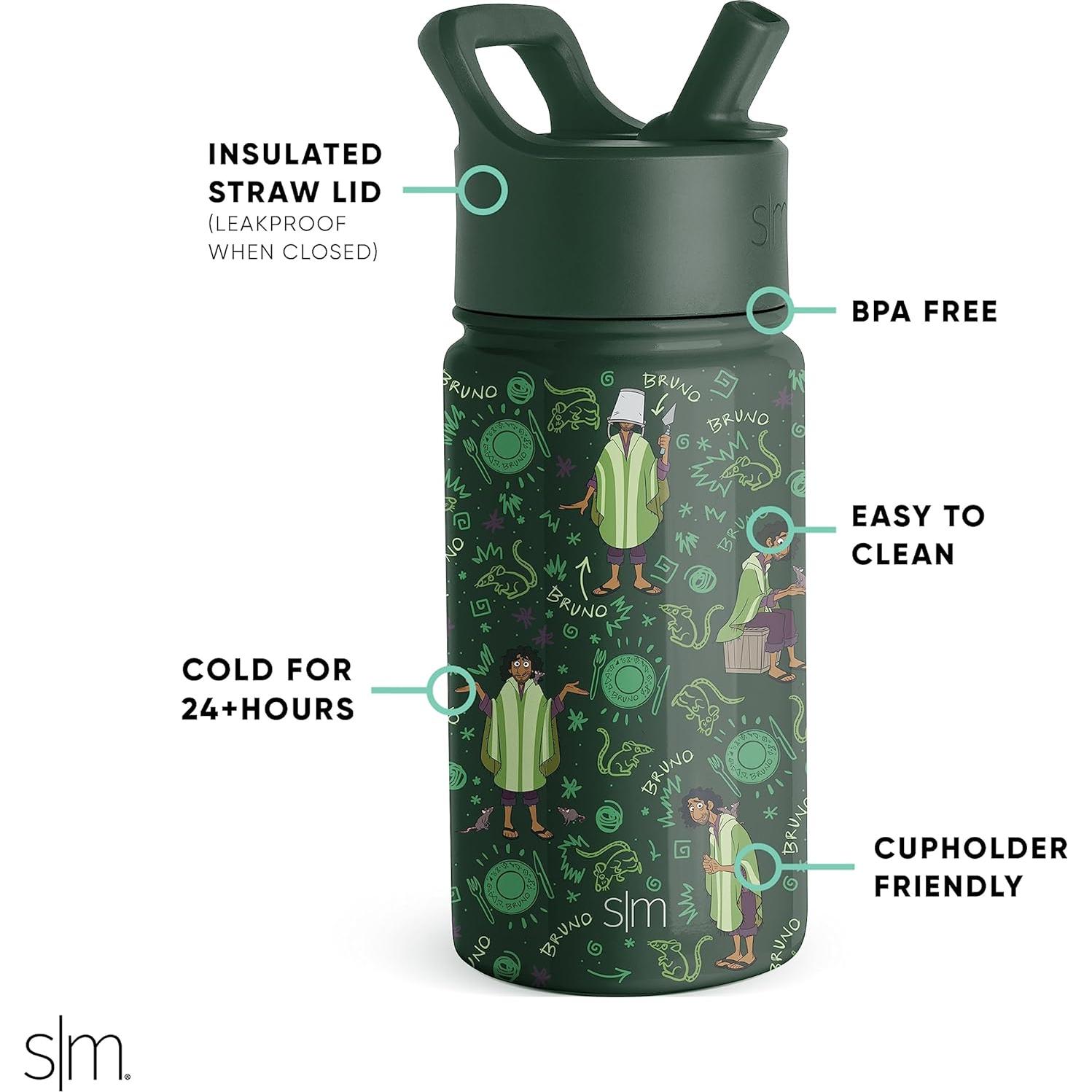 Botella de Agua Simple Modern 14oz Disney Encanto Bruno