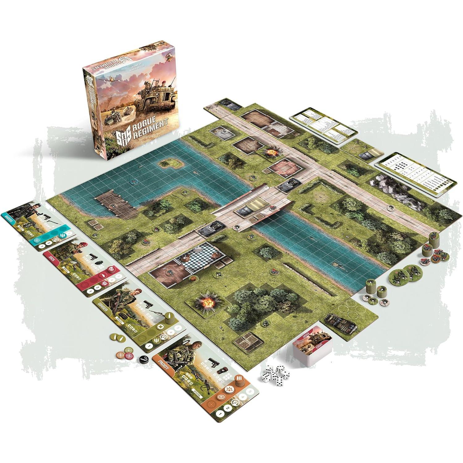 Juego de Mesa SAS Régimen Rebelde - Word Forge Games, 1-4 Jugadores