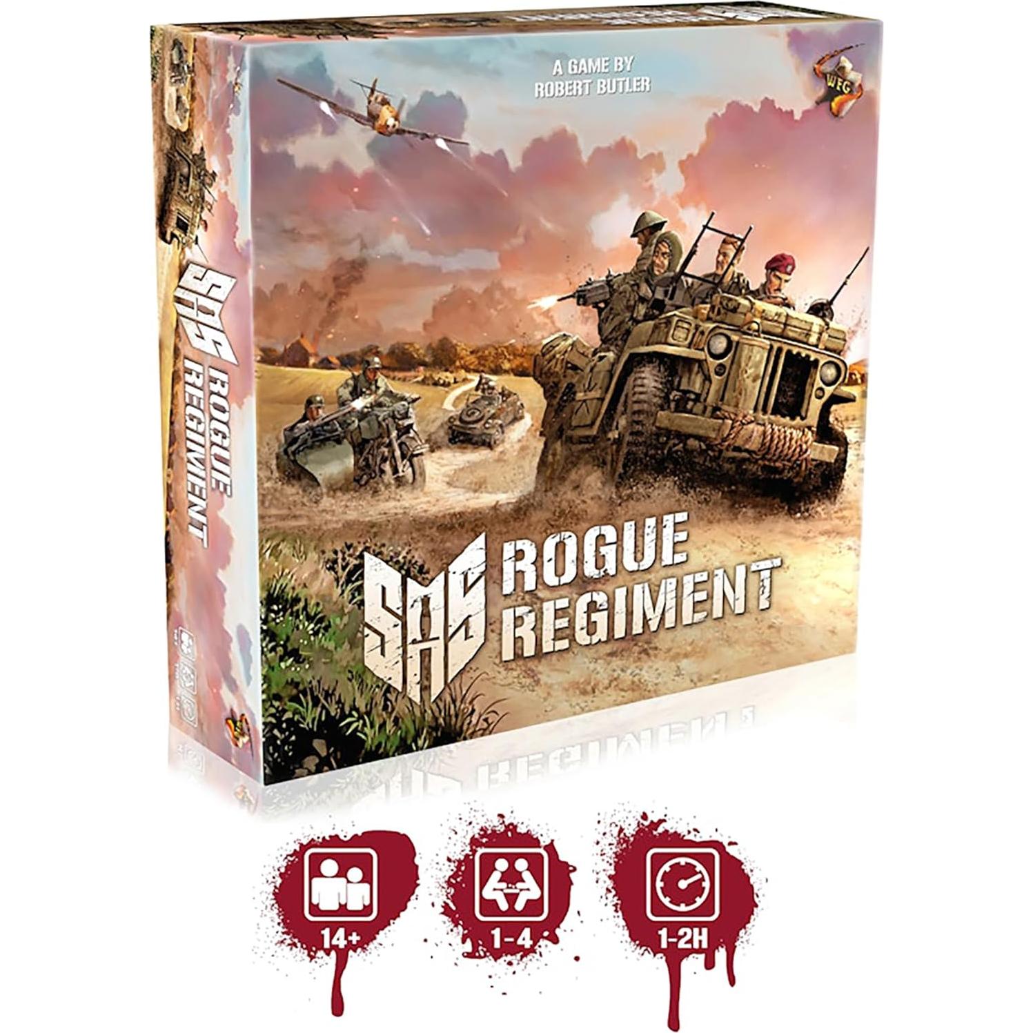 Juego de Mesa SAS Régimen Rebelde - Word Forge Games, 1-4 Jugadores