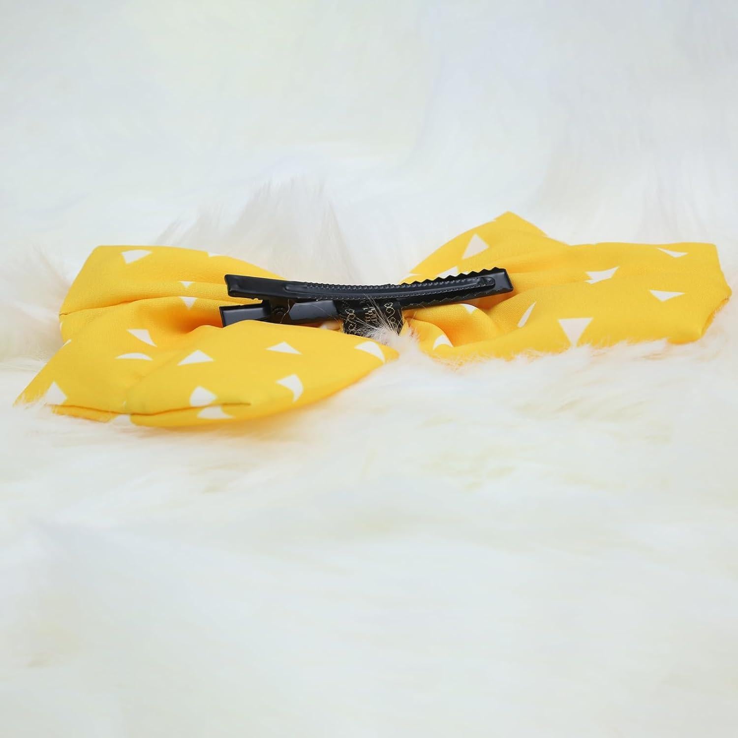 Pin de Pelo con Lazo MYAYD para Cosplay Demon Slayer