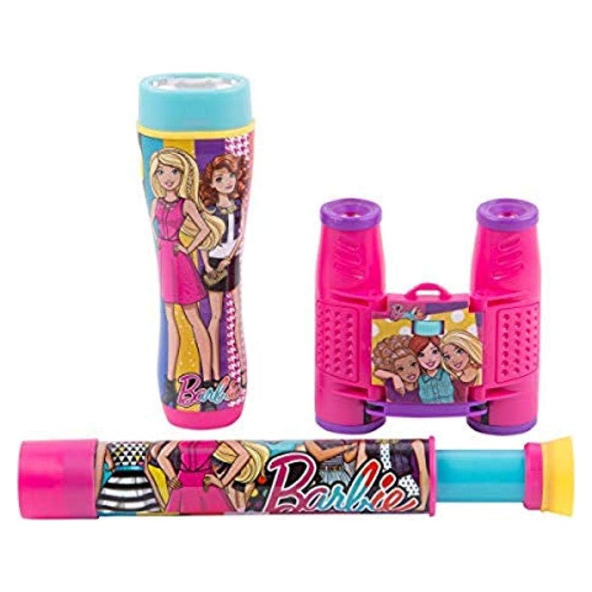 Telescopio Barbie con trípode Sakar 10x para niños 8-12 años