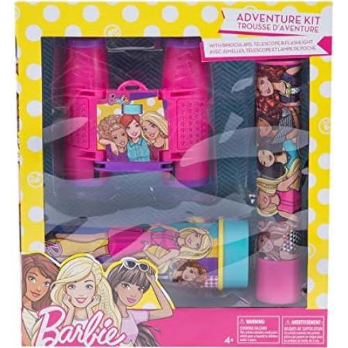 Telescopio Barbie con trípode Sakar 10x para niños 8-12 años