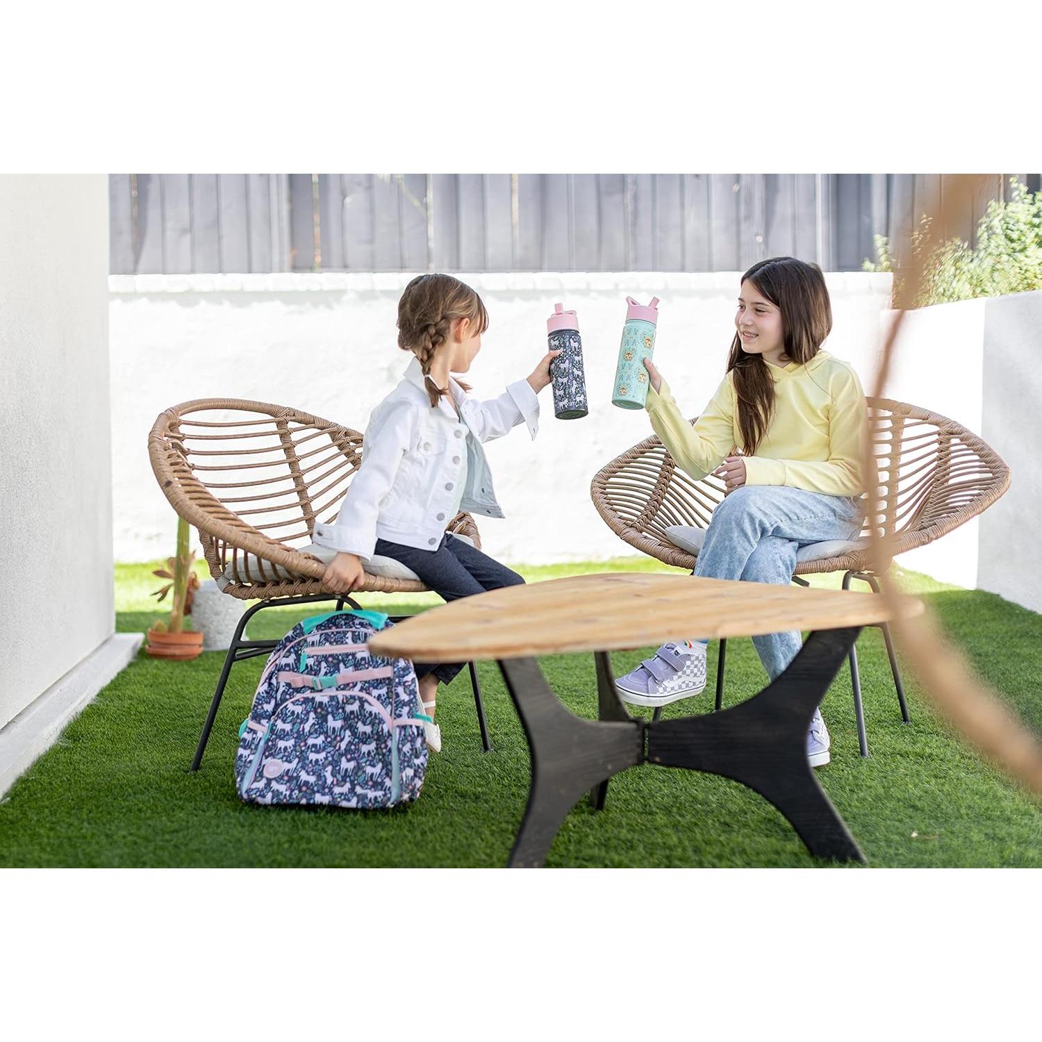 Botella de Agua Simple Modern Disney Encanto 532ml con Popote