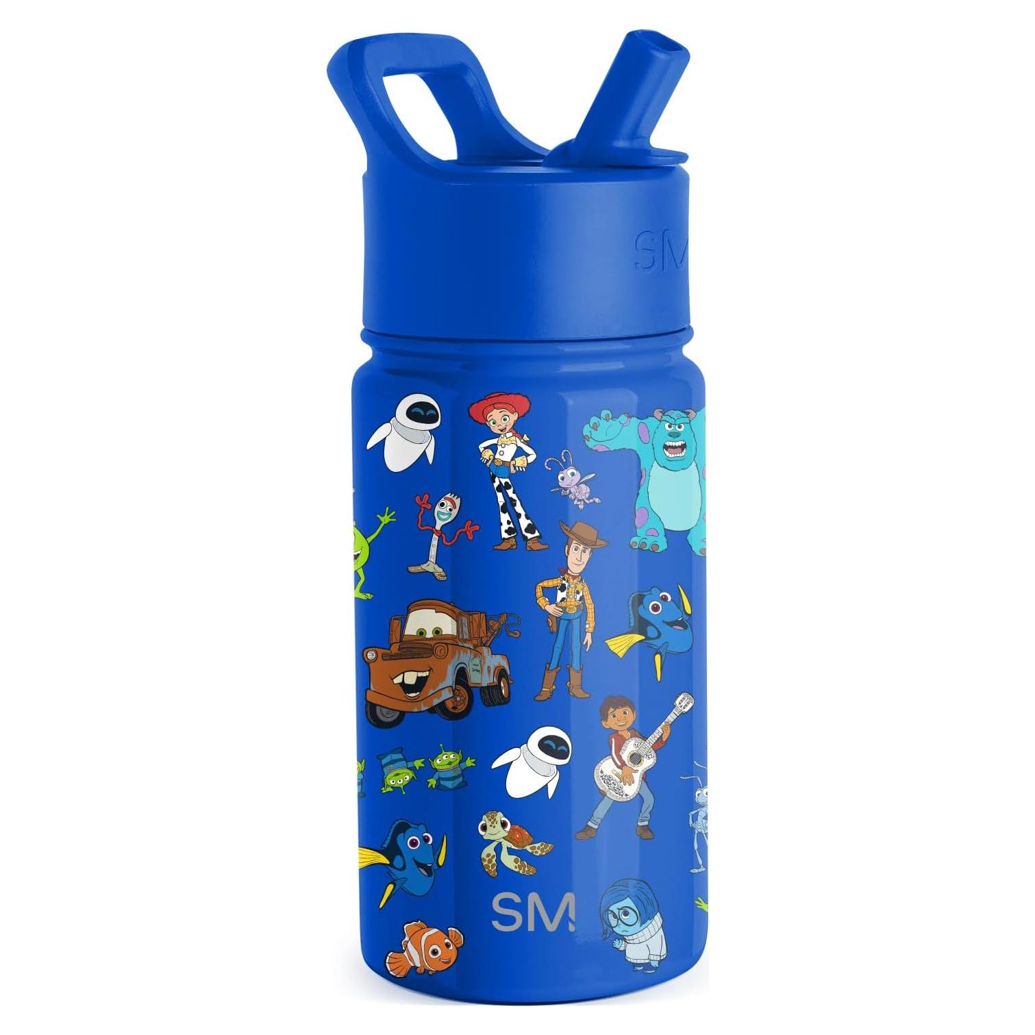 Botella de Agua Simple Modern Disney Pixar 414ml Azul