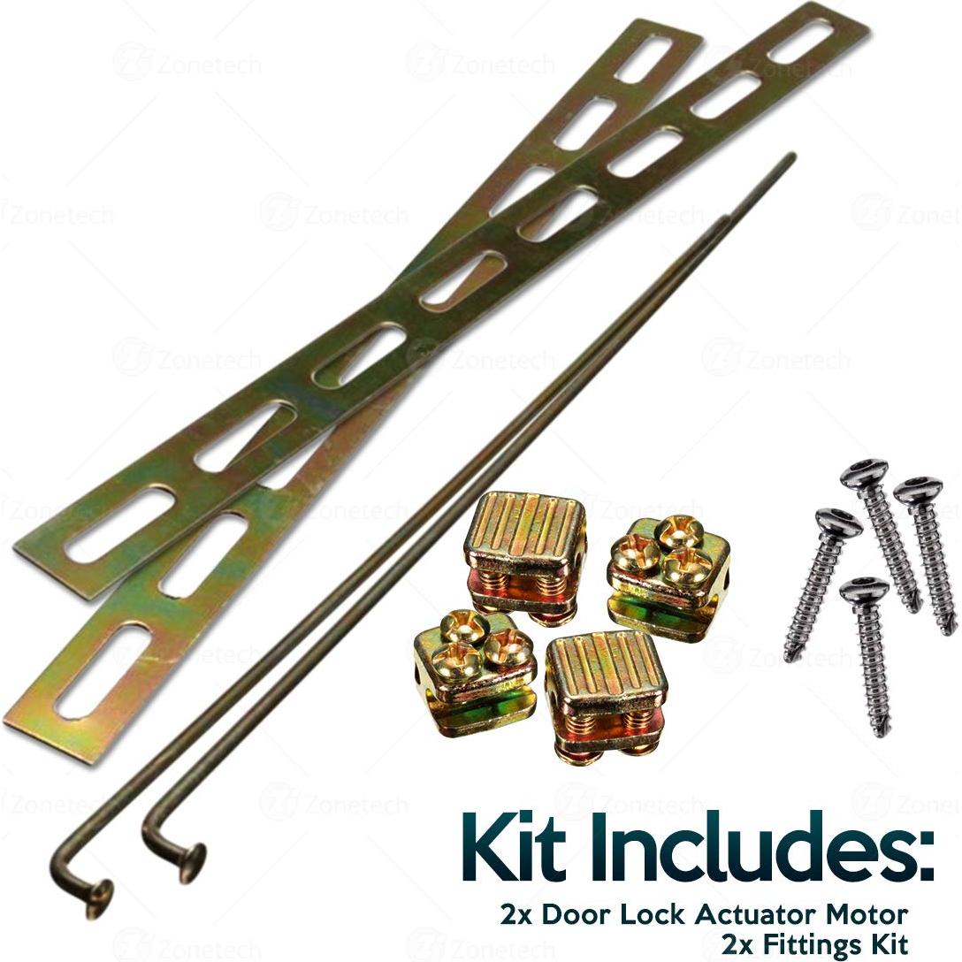 Actuador de Cerradura de Puerta Eléctrica Zone Tech 2-Pack