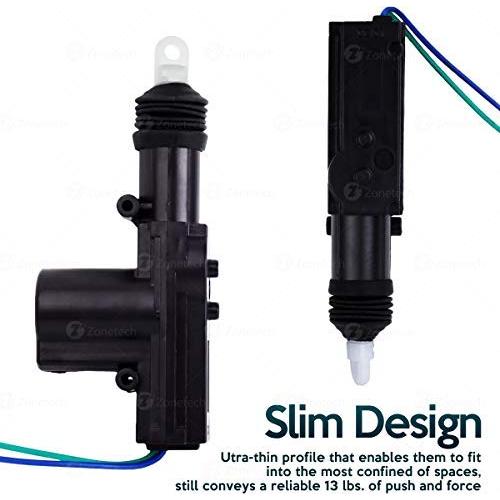 Actuador de Cerradura de Puerta Eléctrica Zone Tech 2-Pack