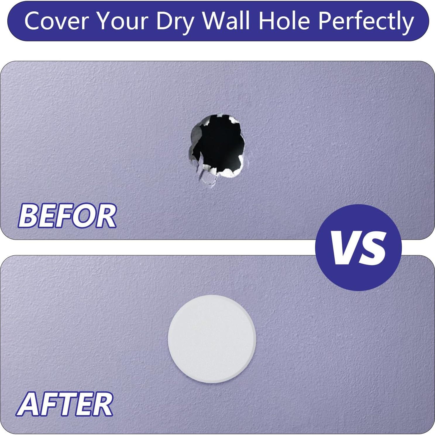 Protector de Pared Redondo 10 Piezas HOME MASTER 8.26 cm