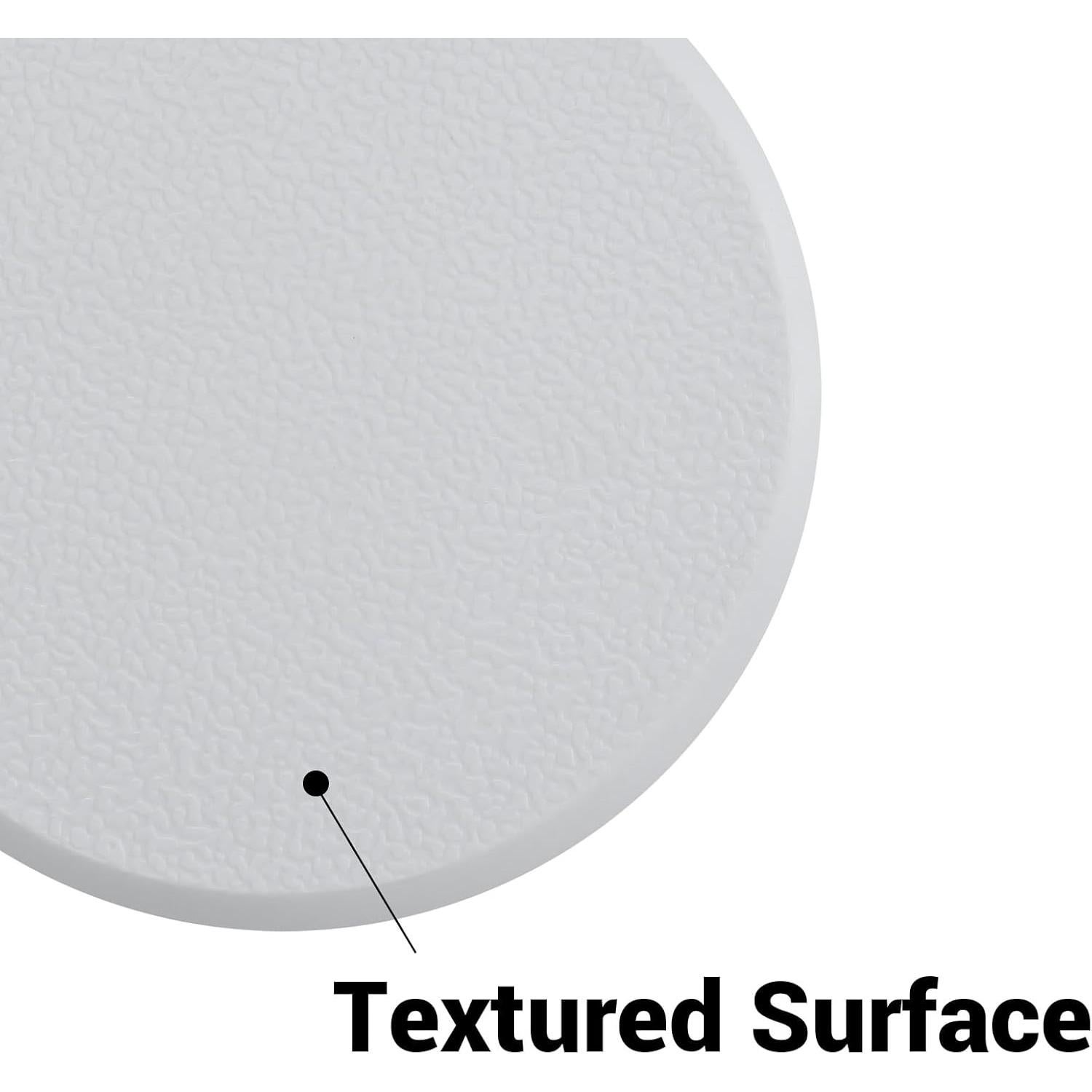 Protector de Pared Redondo 10 Piezas HOME MASTER 8.26 cm