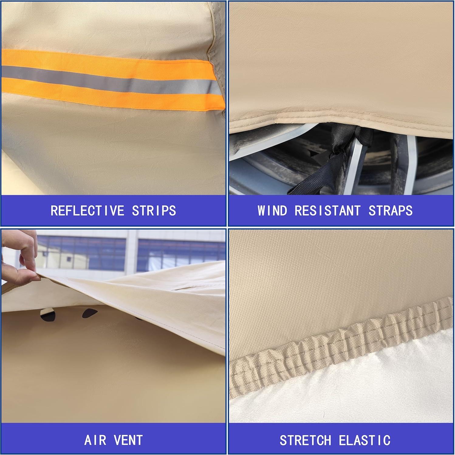 Funda de Coche JURMON para Ford Mustang Impermeable 3.16kg