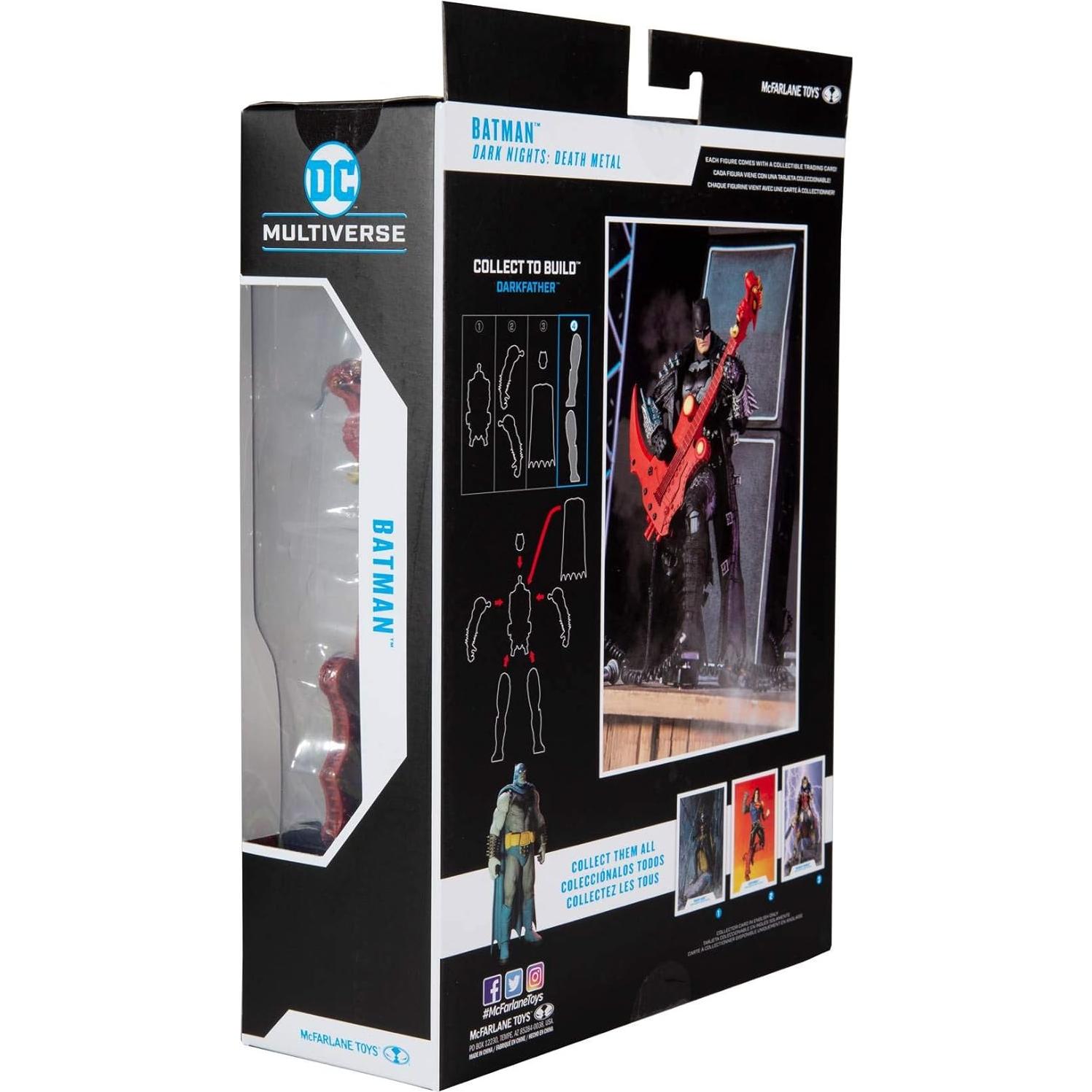 Figura de Acción McFarlane Toys Batman 17.78 cm Metal de la Muerte