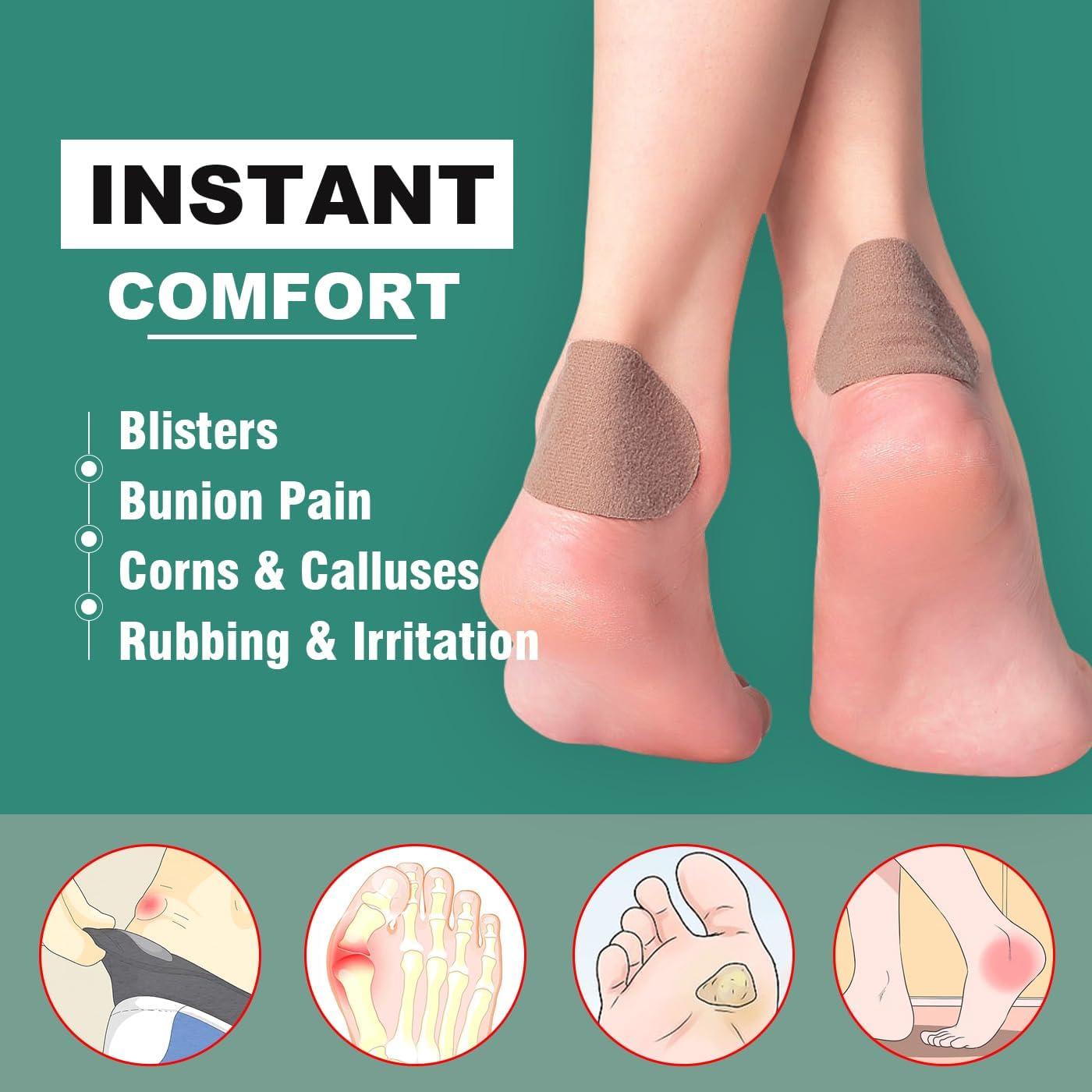 Almohadillas de Moleskin para Ampollas Decproch - 20 Hojas