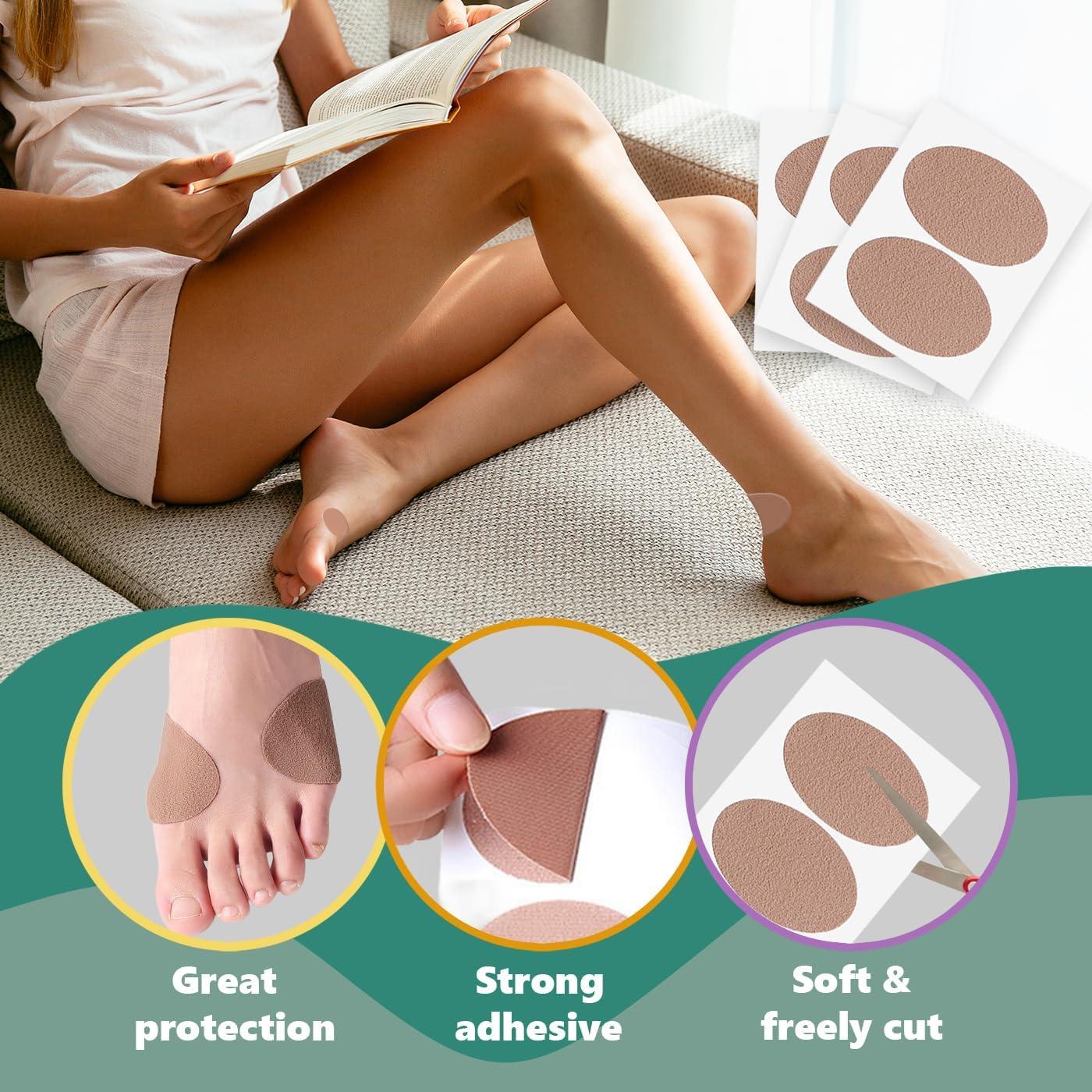 Almohadillas de Moleskin para Ampollas Decproch - 20 Hojas