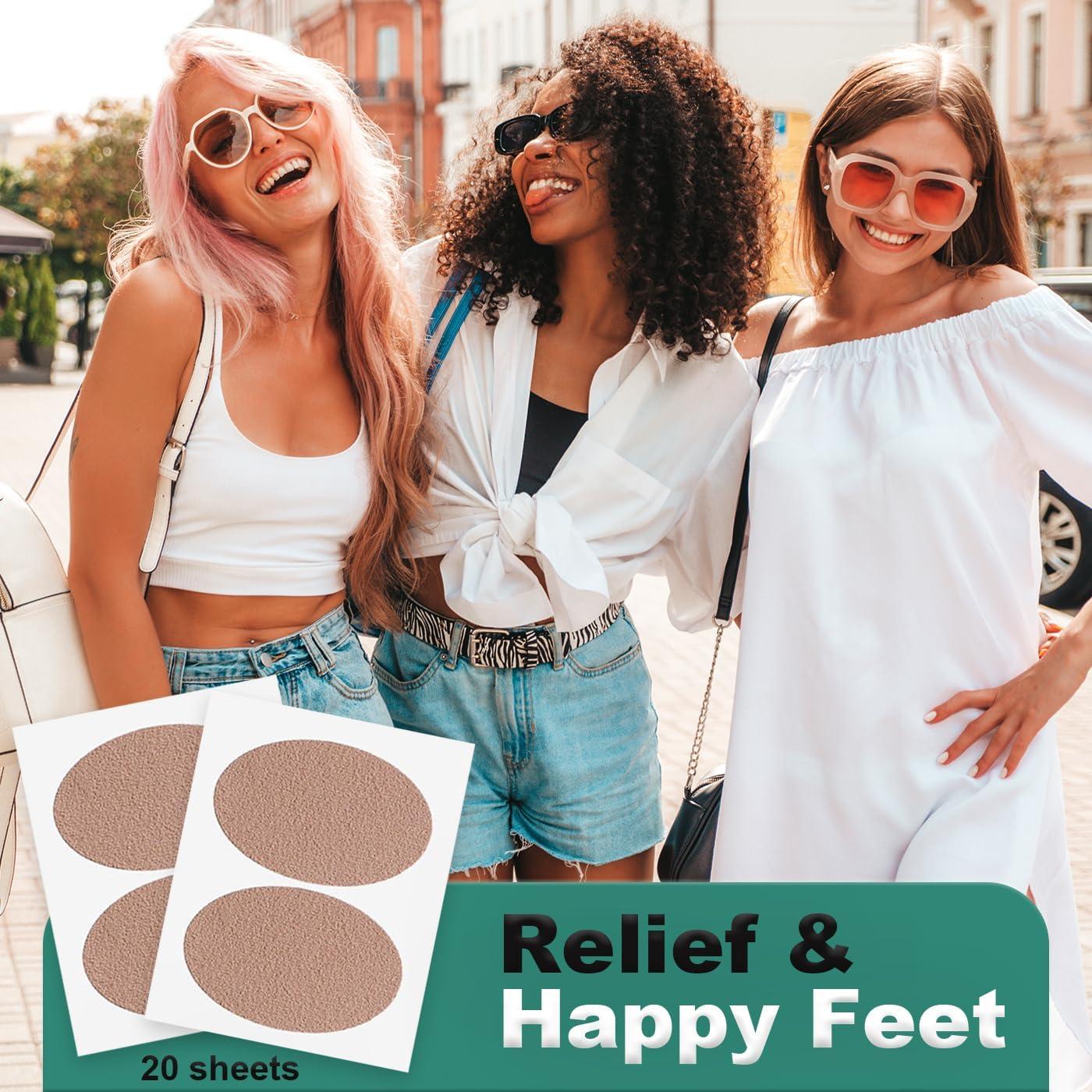 Almohadillas de Moleskin para Ampollas Decproch - 20 Hojas