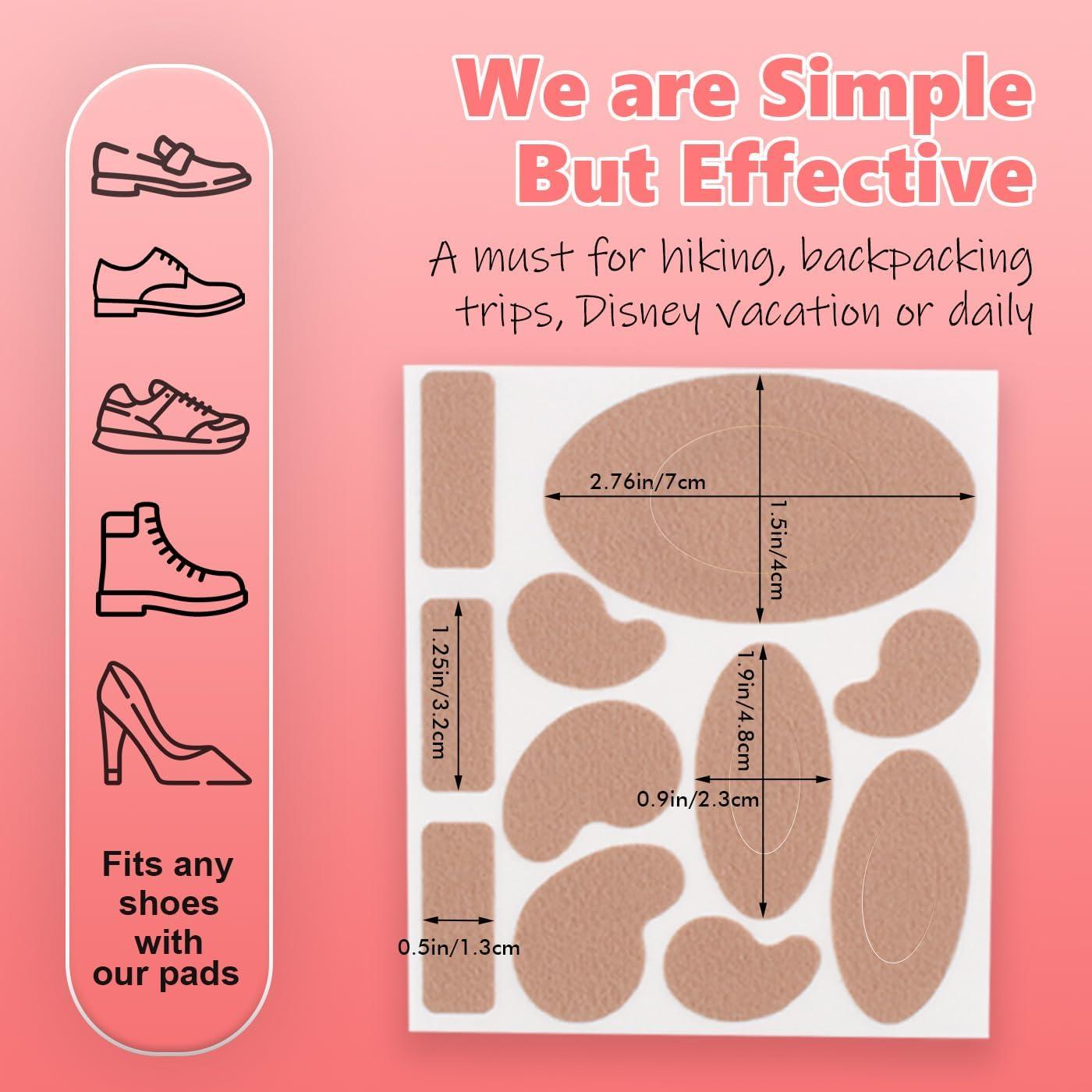 Moleskin para Ampollas Decproch - 12 Hojas (132 Piezas)