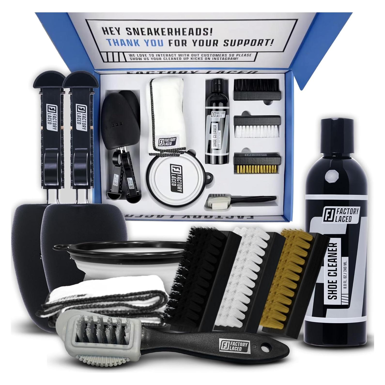 Kit de Limpieza de Zapatos Factory Laced - Completo 236ml