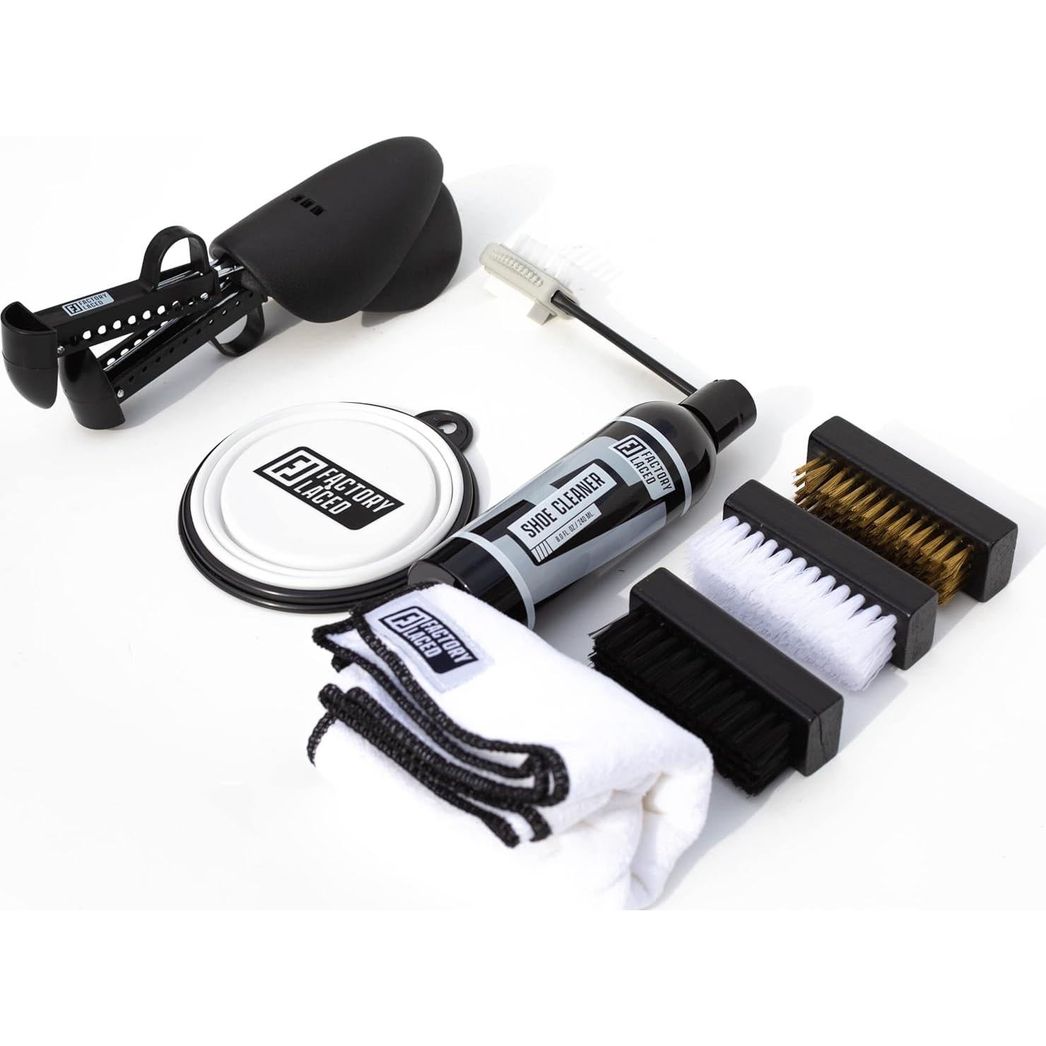 Kit de Limpieza de Zapatos Factory Laced - Completo 236ml