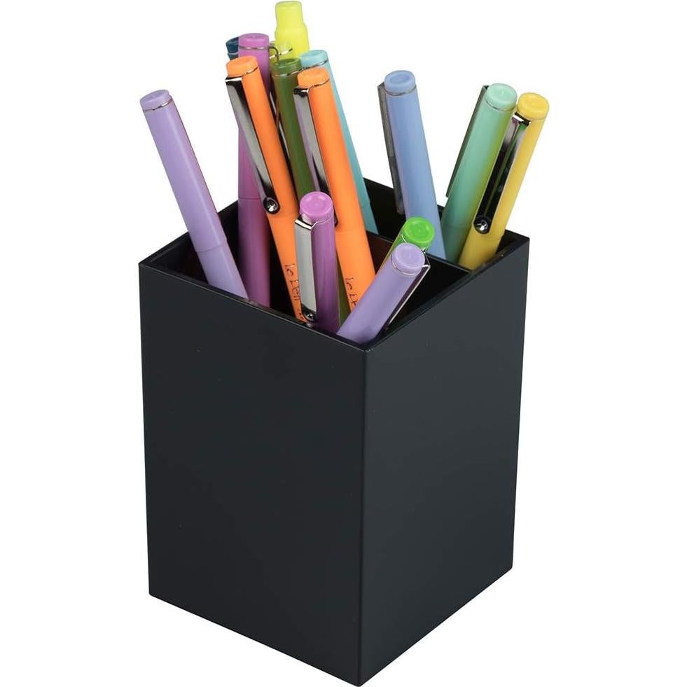 Soporte para bolígrafos JAM - Negro - Organizador de escritorio