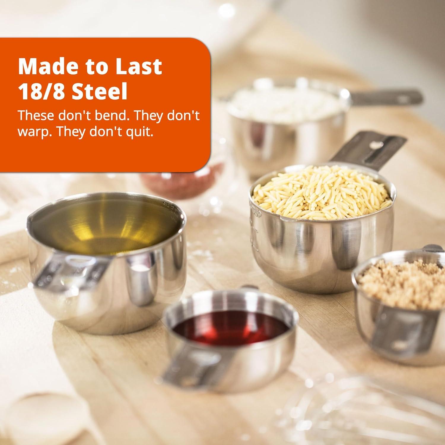 Kit de Medición Acero Inoxidable Morgenhaan - 8 Piezas