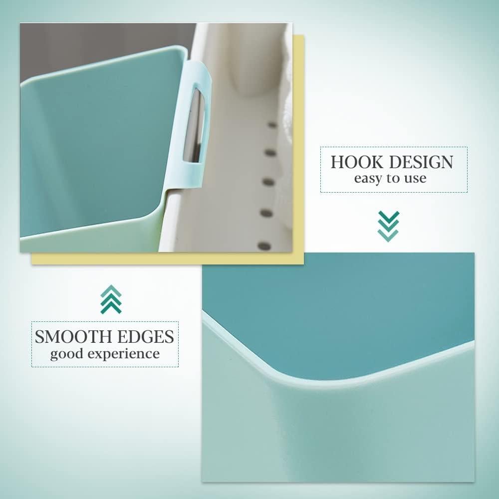 6 Soportes de Taza Colgantes FMOACEN Azul Cian Organizador