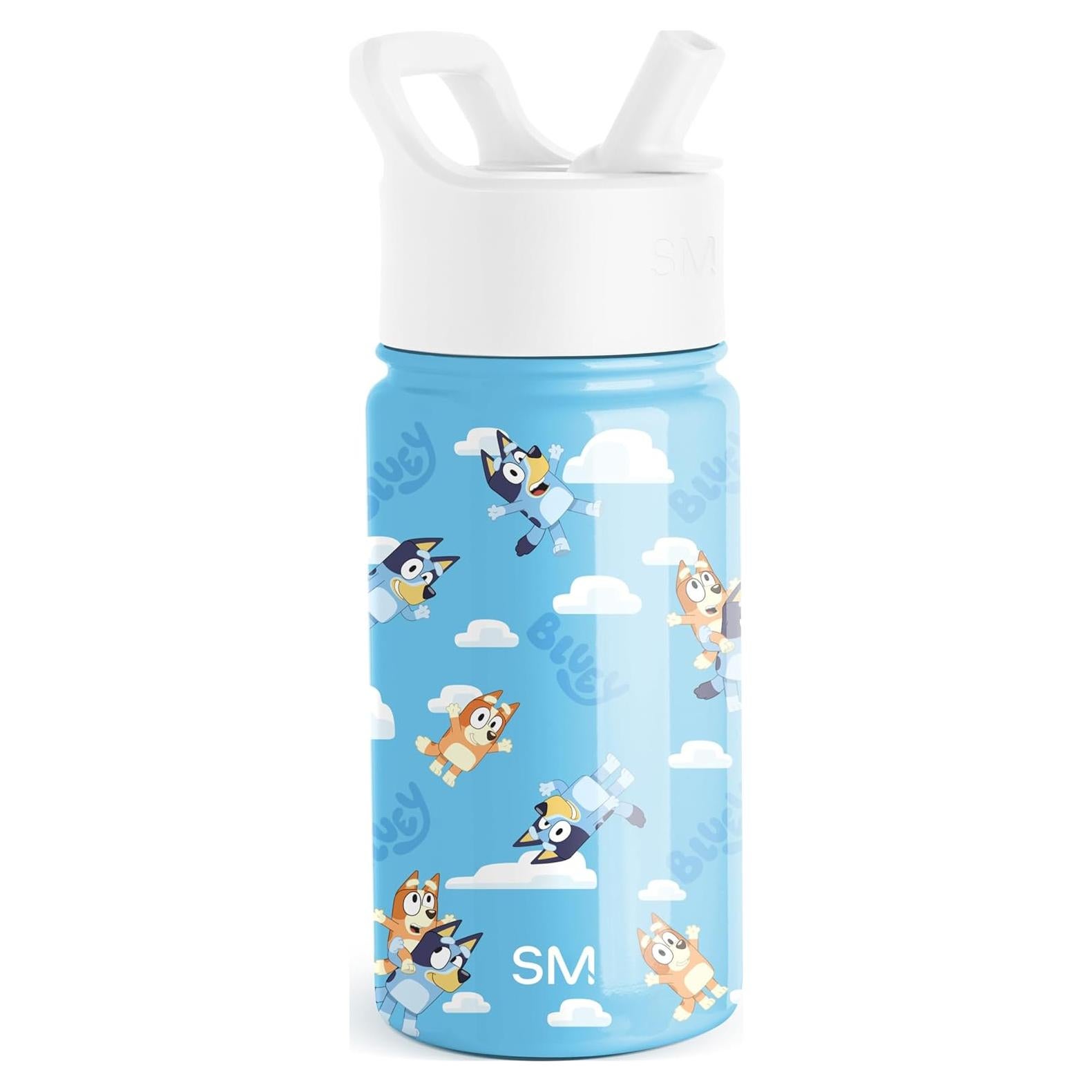 Botella de Agua Aislada Simple Modern 414 ml Niños Bluey