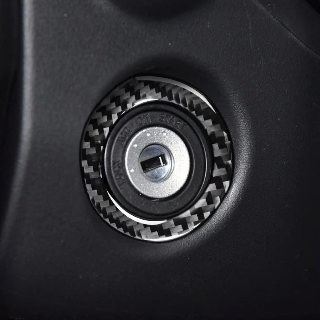 Cubierta de Encendido de Fibra de Carbono Burnmoto para Toyota Corolla 2014-2018 - Negro