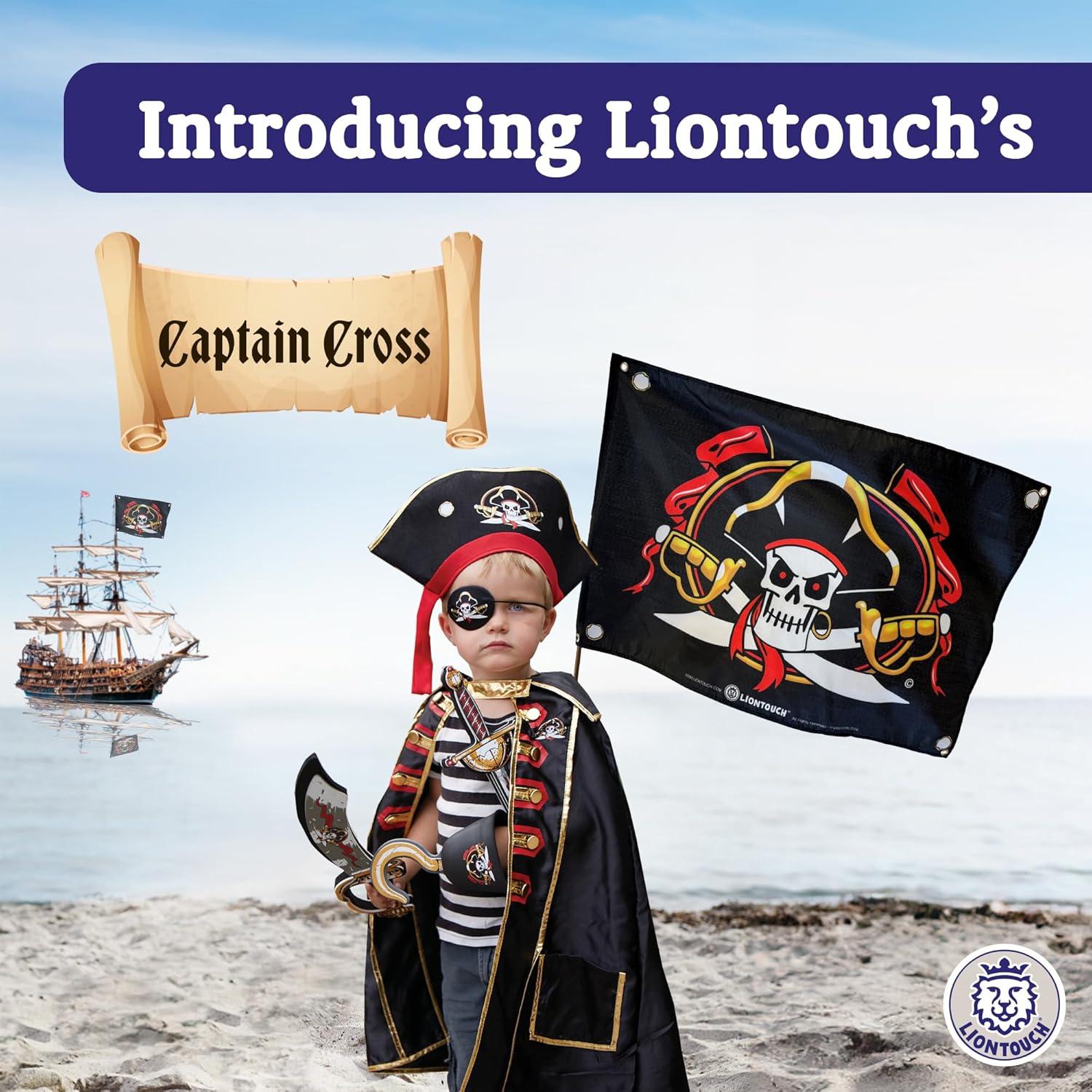 Bandera Pirata Liontouch Capitán Cross 1.0 x 0.7 m Accesorio