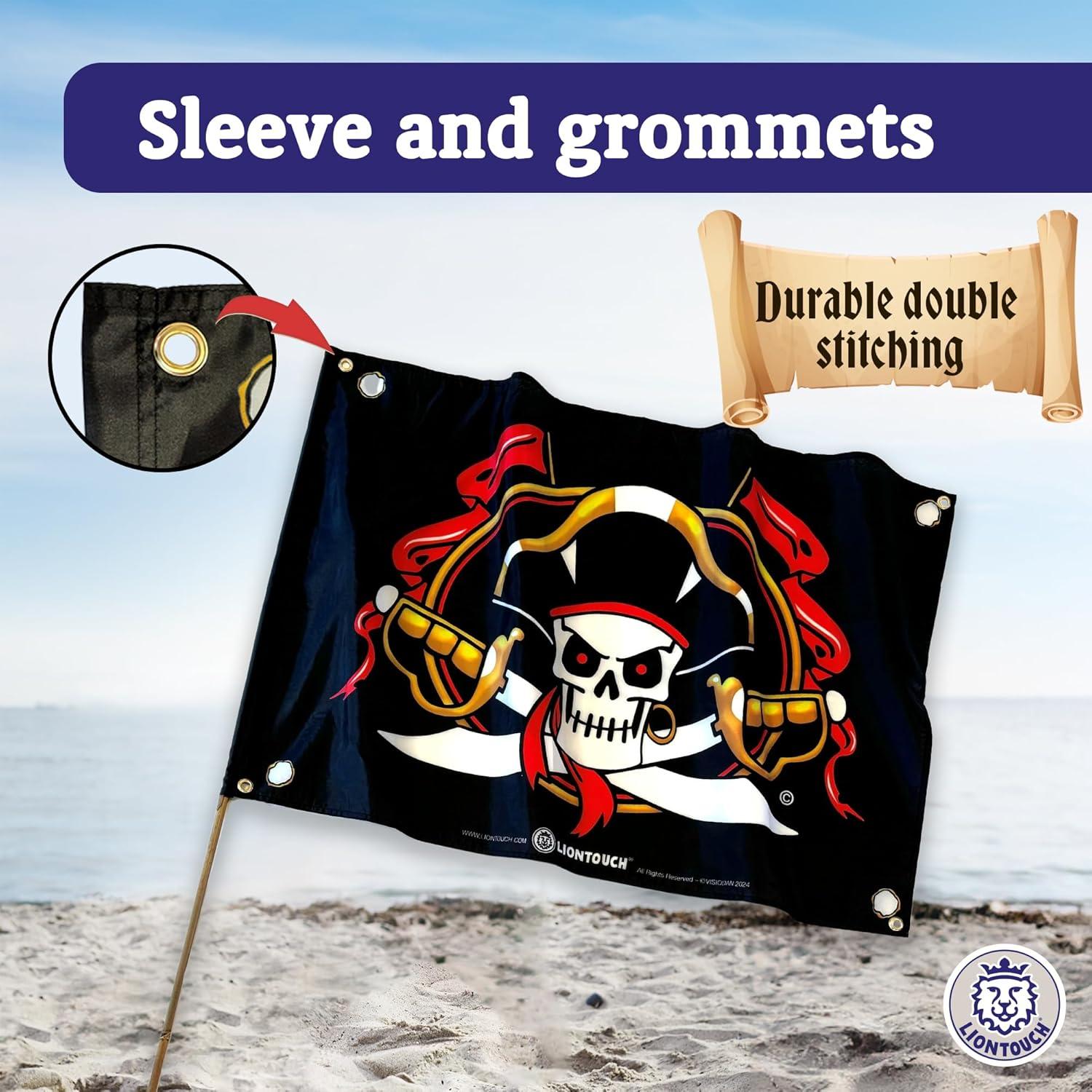 Bandera Pirata Liontouch Capitán Cross 1.0 x 0.7 m Accesorio