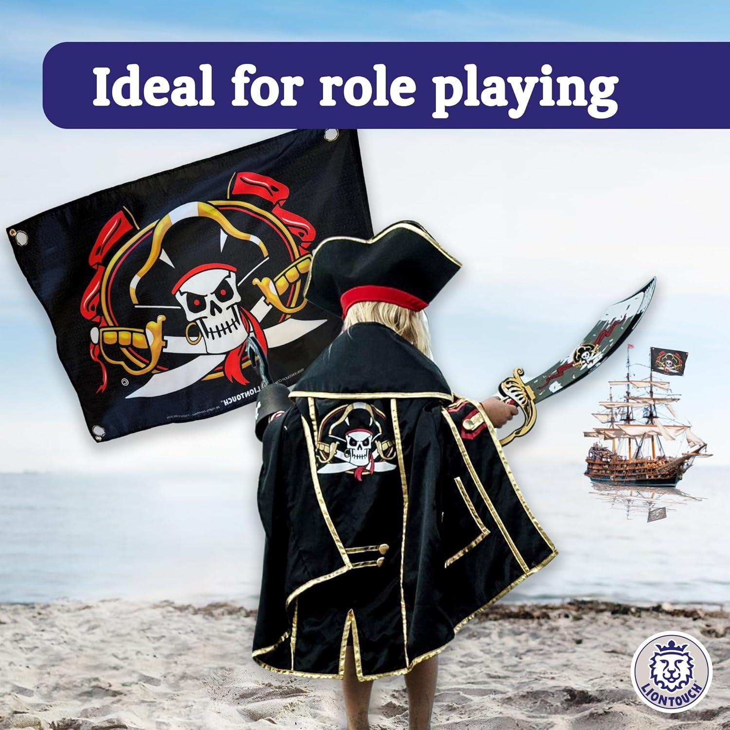 Bandera Pirata Liontouch Capitán Cross 1.0 x 0.7 m Accesorio