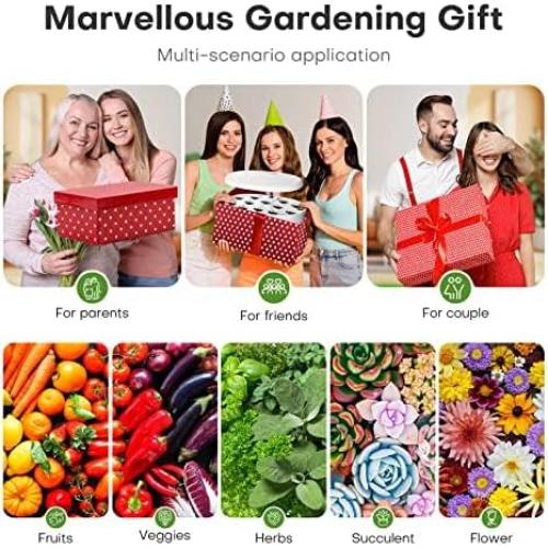 Cultivador Hidropónico Ahopegarden 12 Cápsulas 4L LED