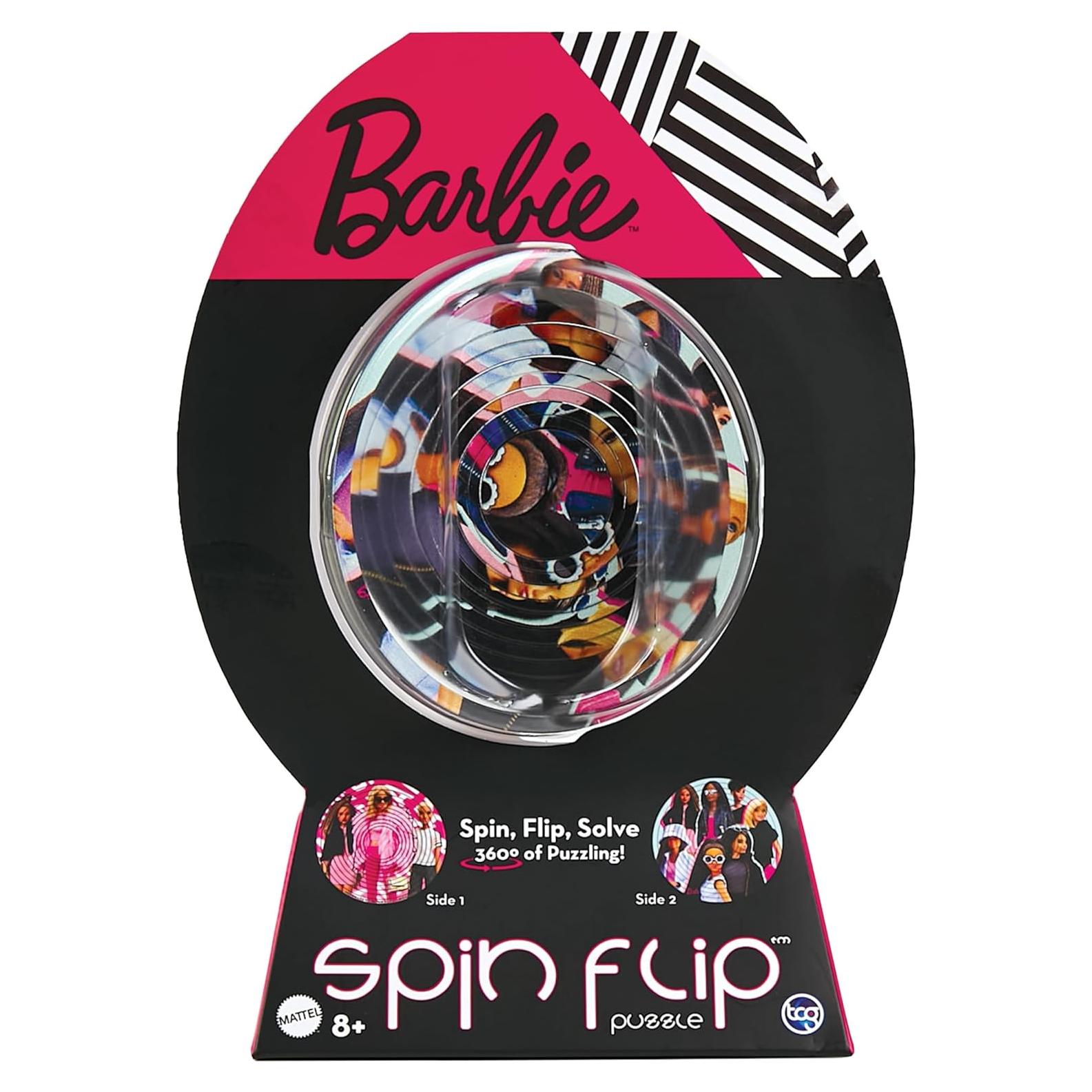 Rompecabezas 3D Spin Flip Barbie Fashionista - 12 Anillos