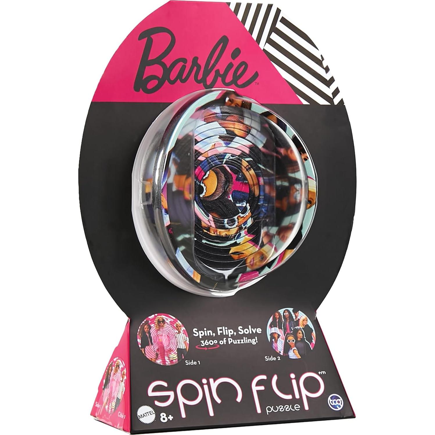 Rompecabezas 3D Spin Flip Barbie Fashionista - 12 Anillos