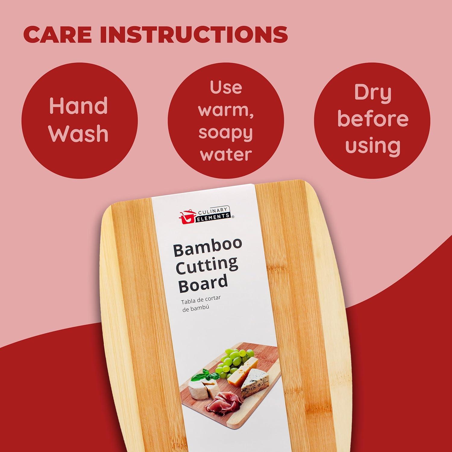 Tabla de Cortar de Bambú Brite Concepts 25.4x15.2 cm Ecológica