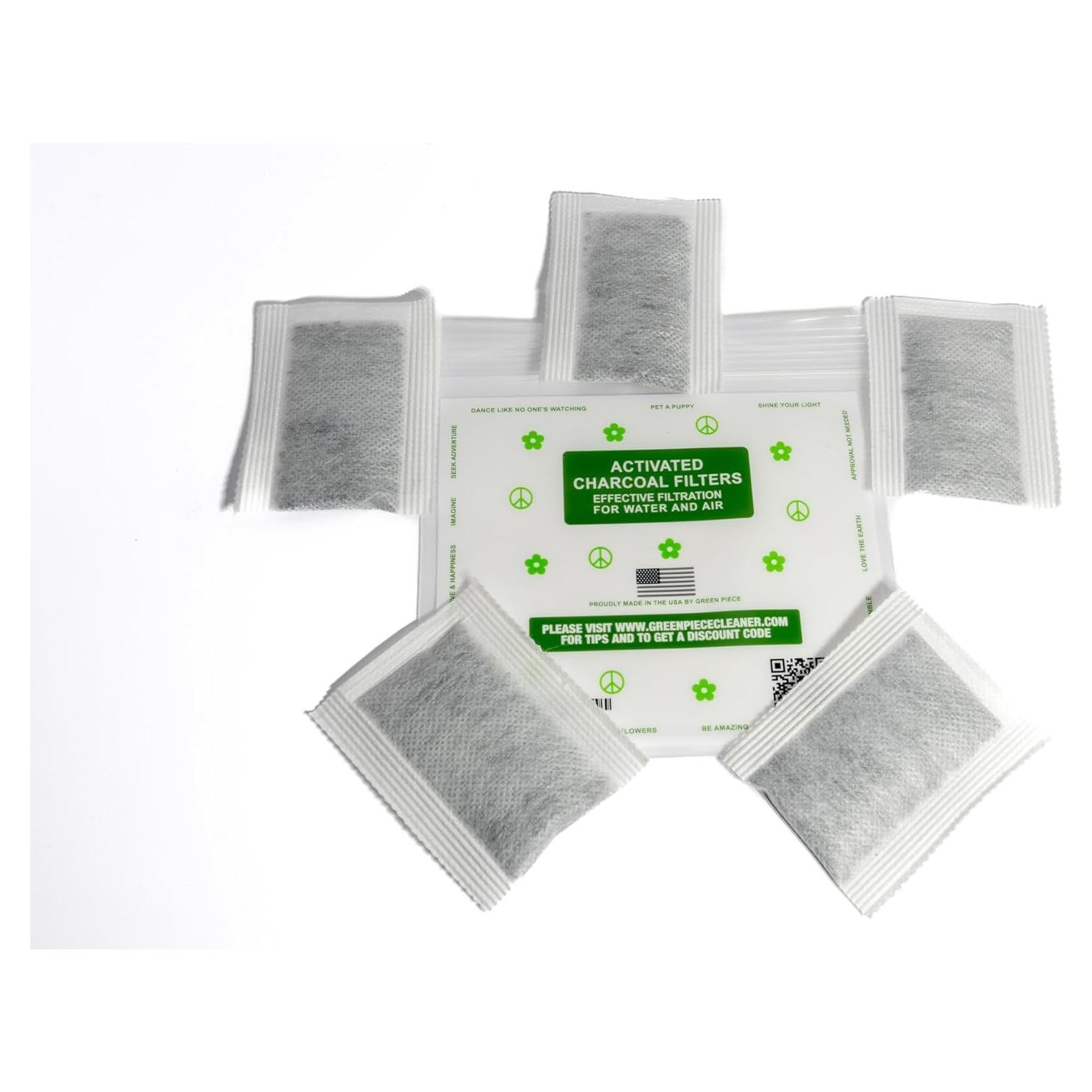 Desodorante para Cubo de Pañales Green Piece - Carbón Activado - 5 Meses