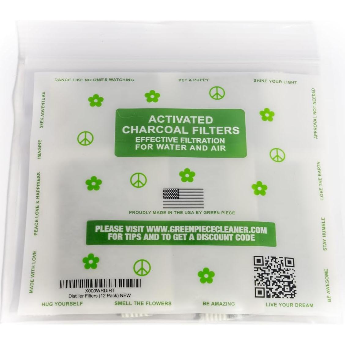 Desodorante para Cubo de Pañales Green Piece - Carbón Activado - 5 Meses