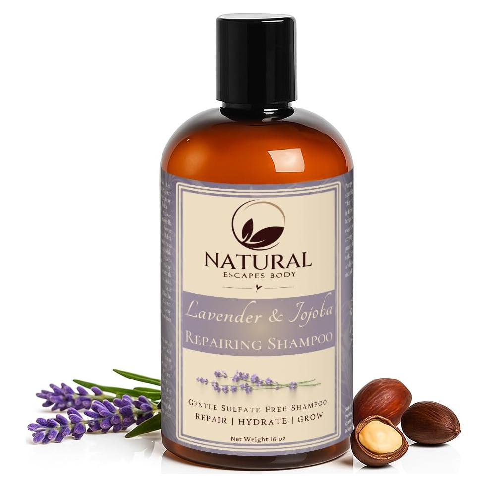 Champú Natural Escapes Lavanda y Jojoba 473ml Vegano