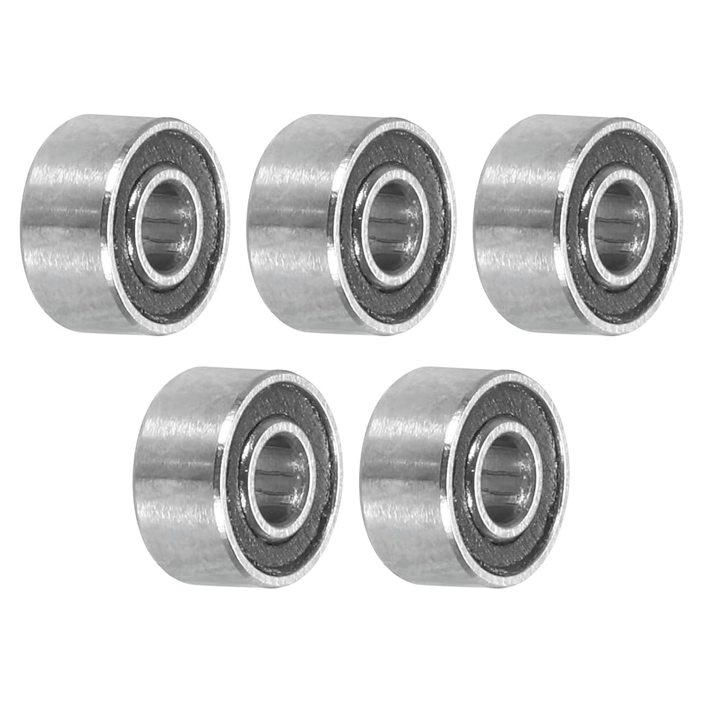 Rodamientos de Bolas Doble Sellados uxcell 2x5x2.5mm P6