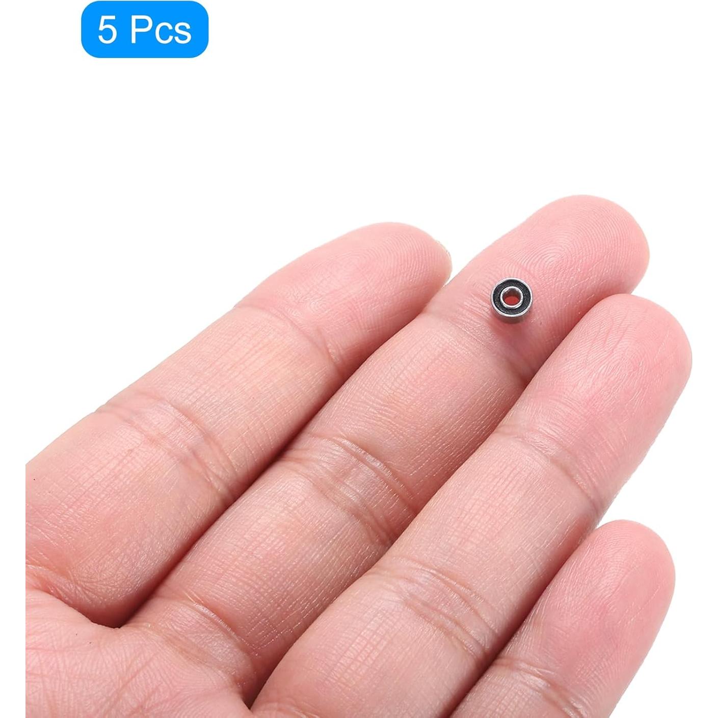 Rodamientos de Bolas Doble Sellados uxcell 2x5x2.5mm P6