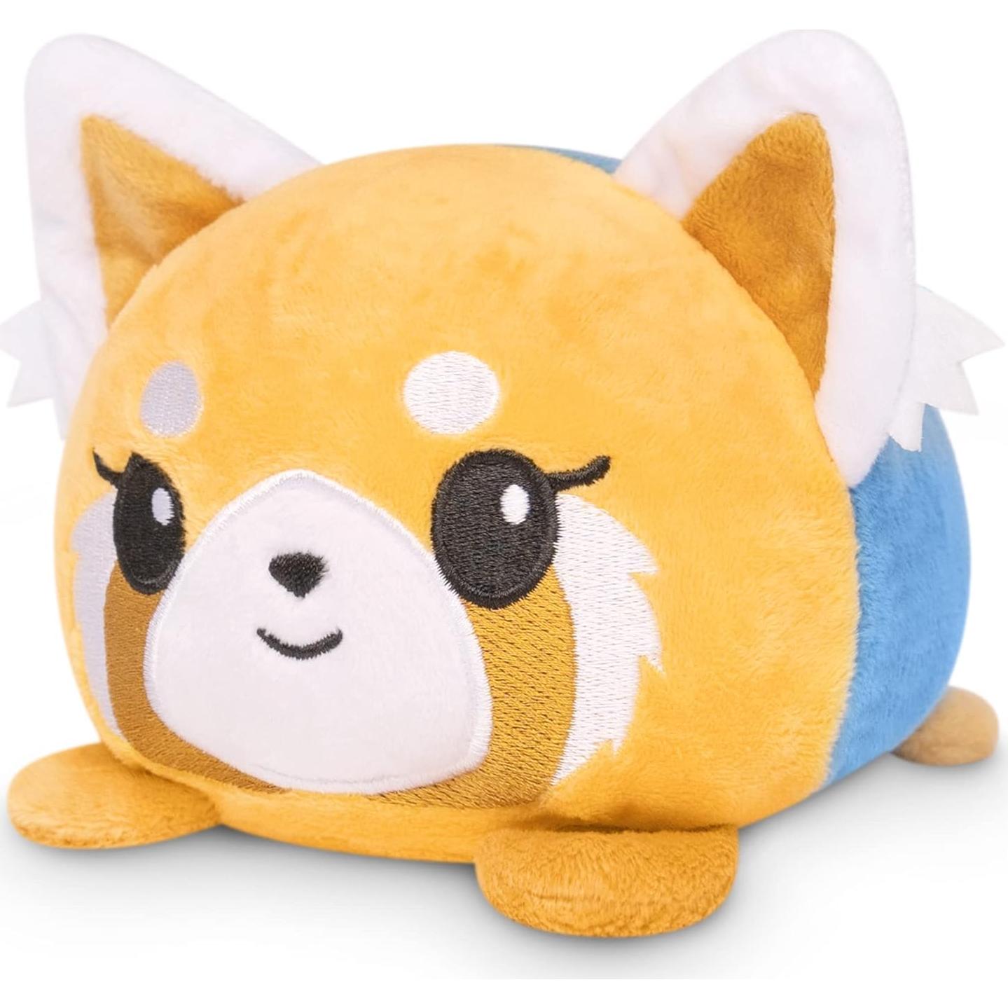 Peluche Reversible TeeTurtle Aggretsuko 10 cm Suave