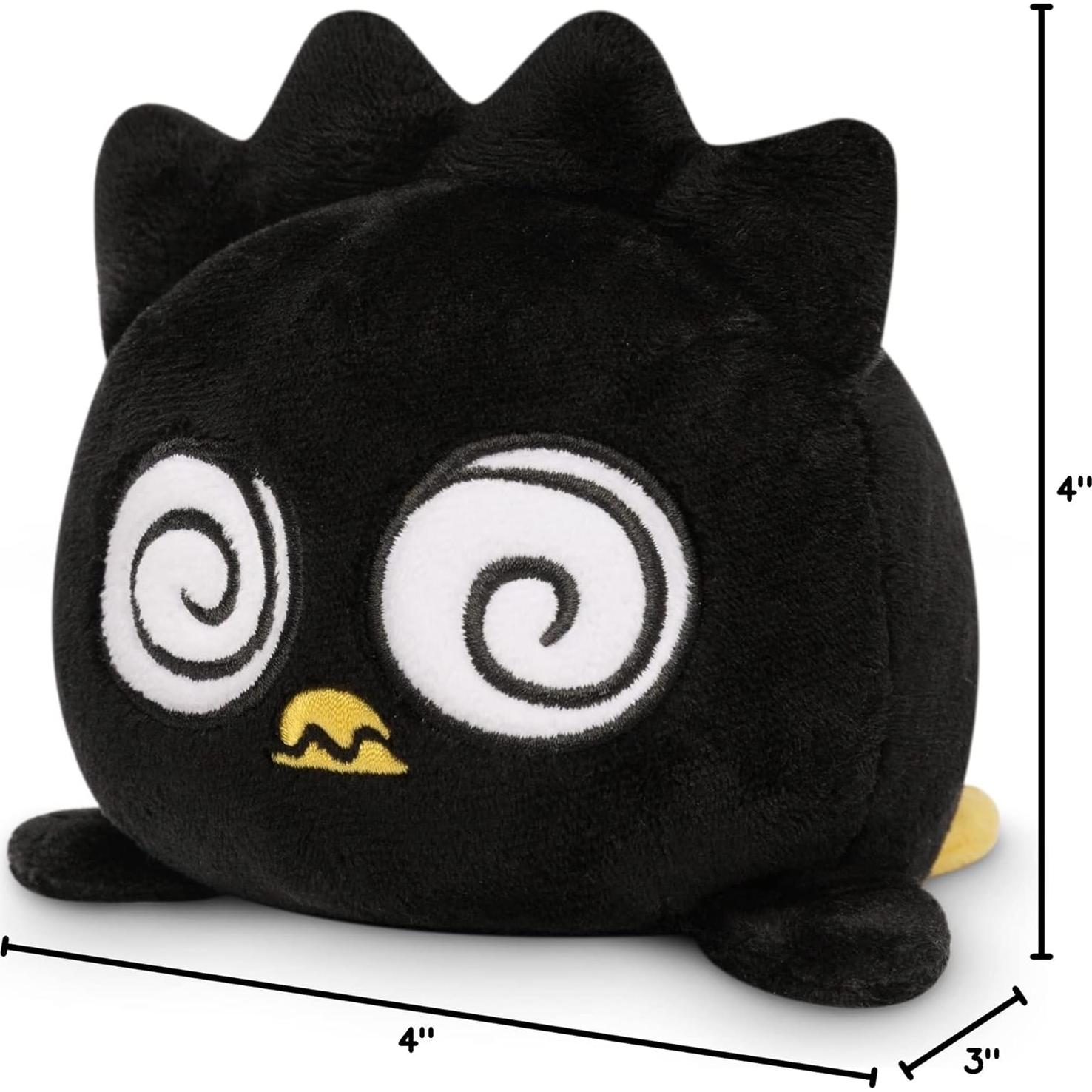 Peluche Reversible TeeTurtle Badtz-Maru 10 cm Suave