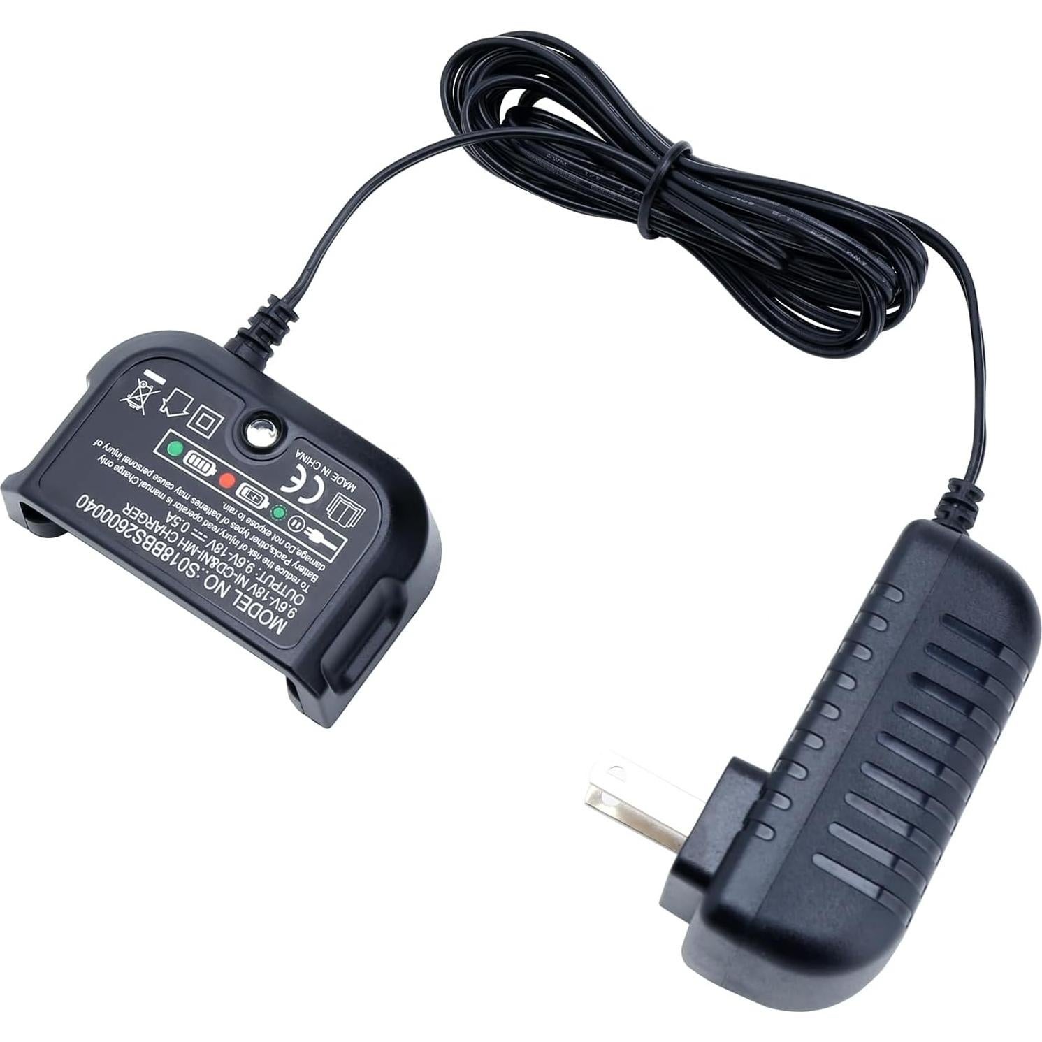 Cargador de Batería Multi Volt Biswaye 9.6V-18V Black & Decker