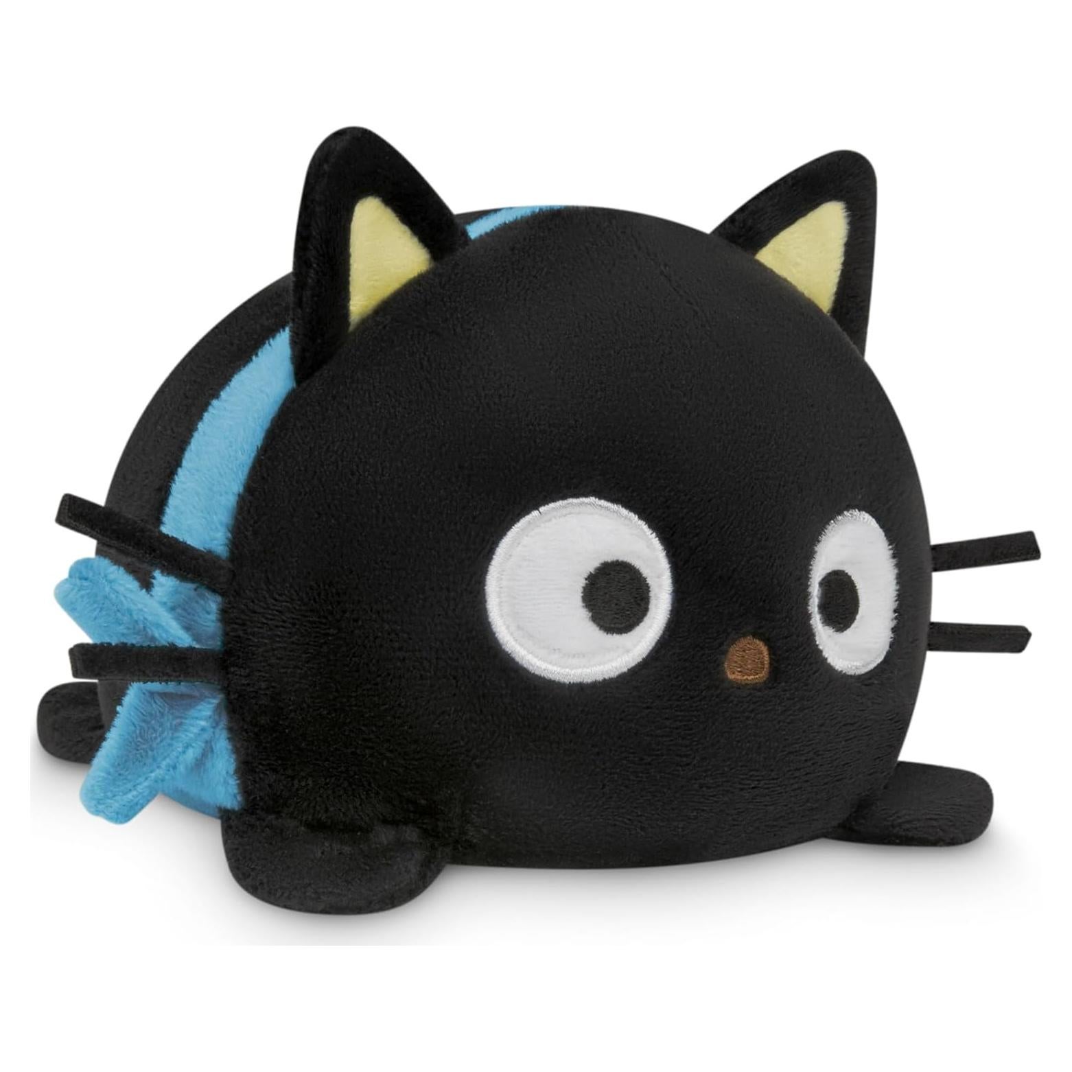 The Officially Licensed Original Sanrio Reversible Plushie - Chococat Plushie - Cute Sensory Fidget Stuffed Animals That Show Your Mood