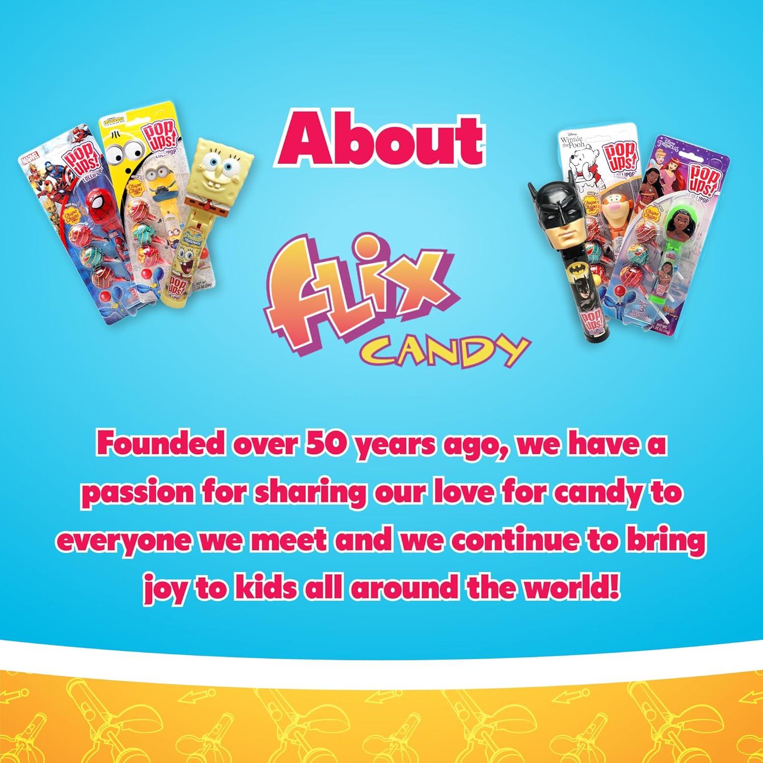 Soportes Lollipop Pop Ups! Spiderman - 12 Dulces Individuales