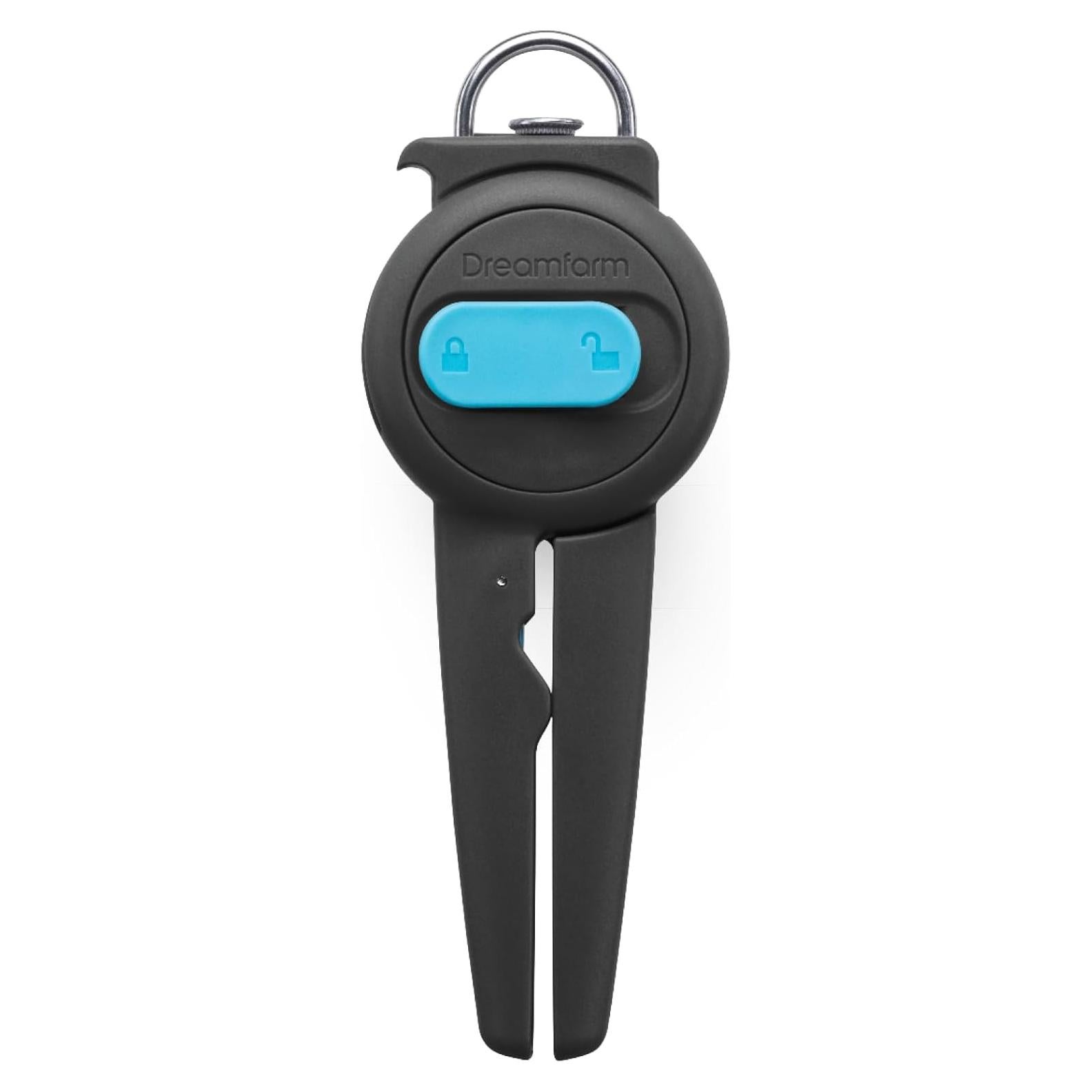 Abrelatas 3-En-1 Dreamfarm Dopener Ergonómico Negro