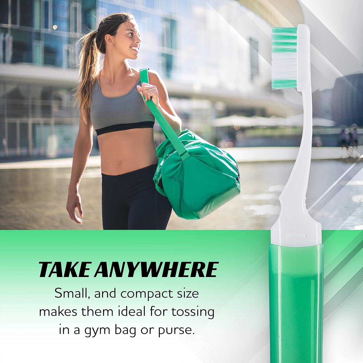 Cepillo de Dientes Manual Lingito con Estuche - 3 Paquete