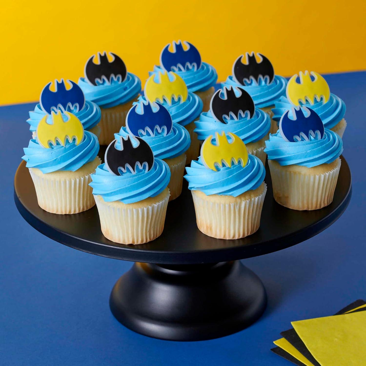 DecoPac Anillos Batman Caballero Oscuro - 24 Adornos