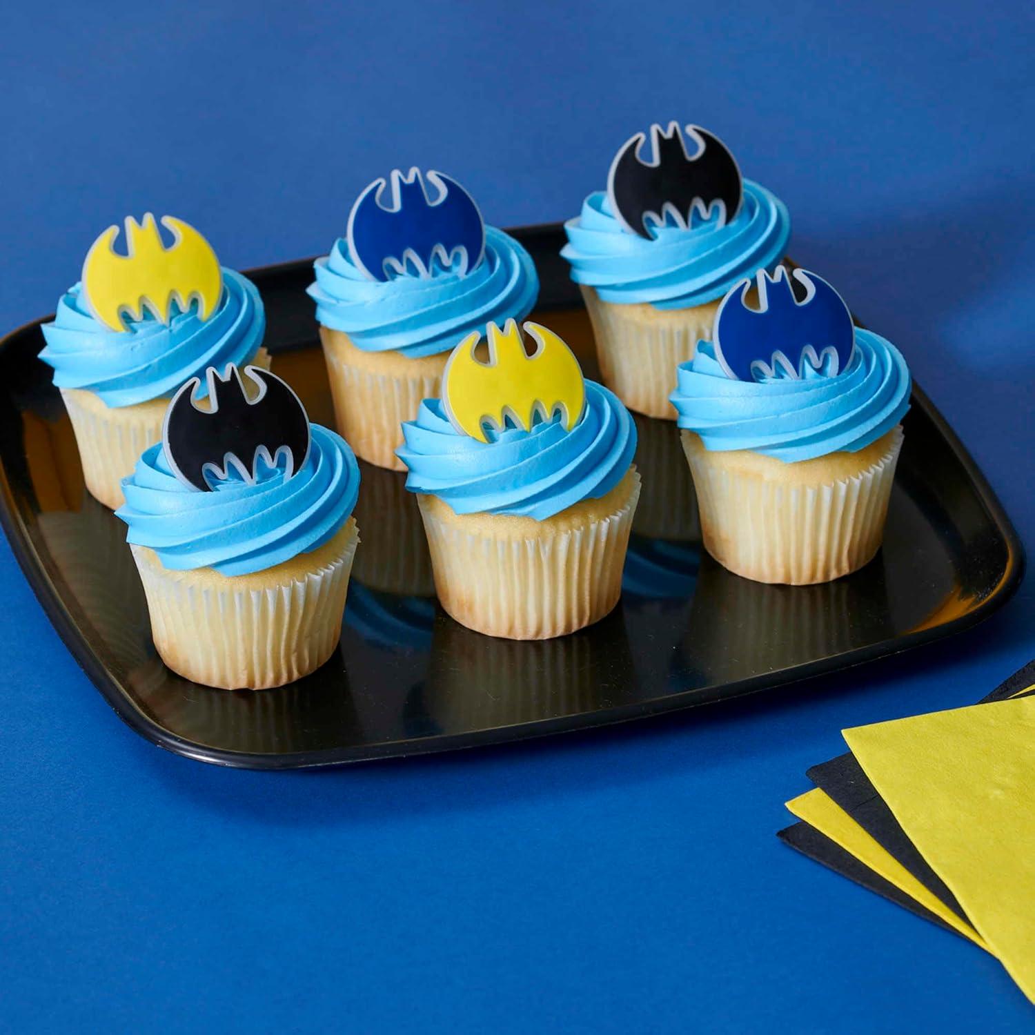 DecoPac Anillos Batman Caballero Oscuro - 24 Adornos