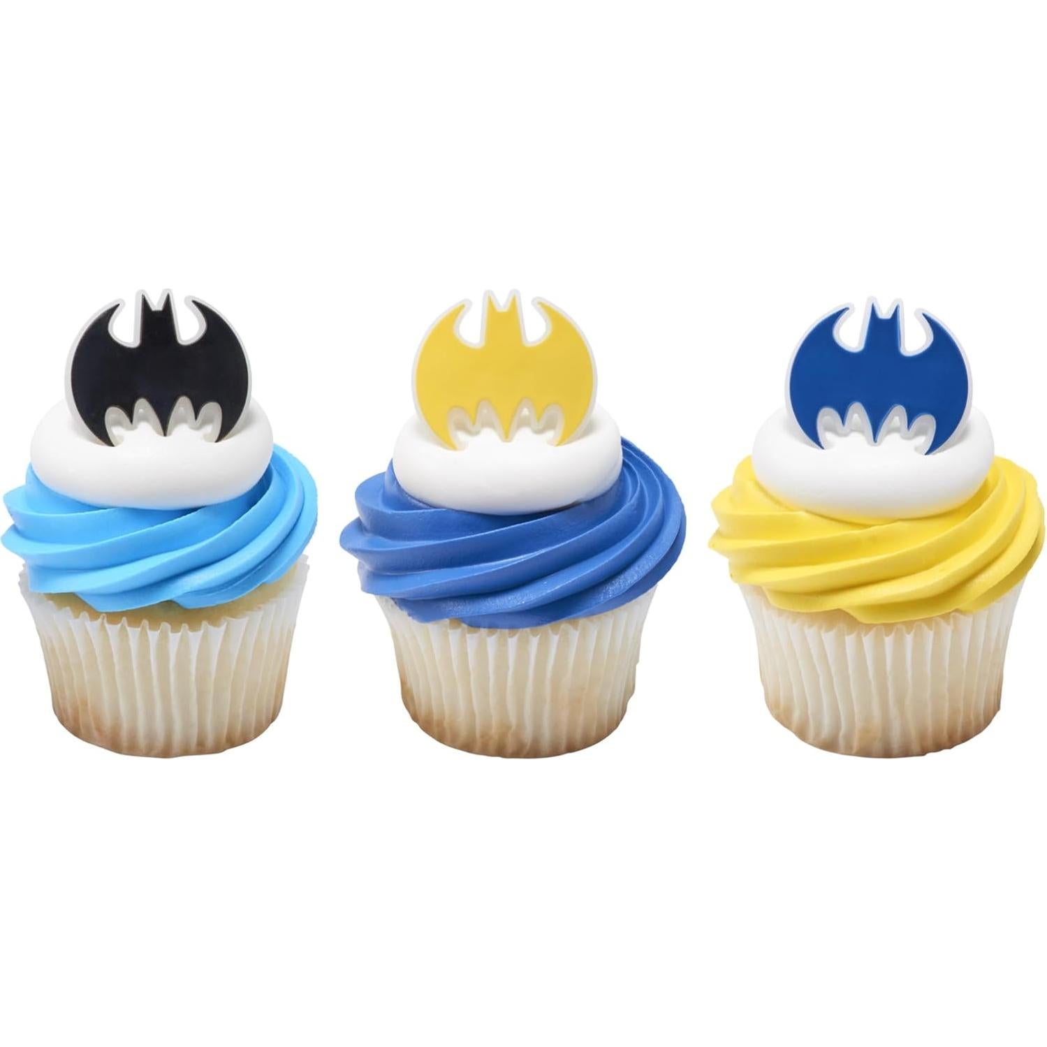 DecoPac Anillos Batman Caballero Oscuro - 24 Adornos