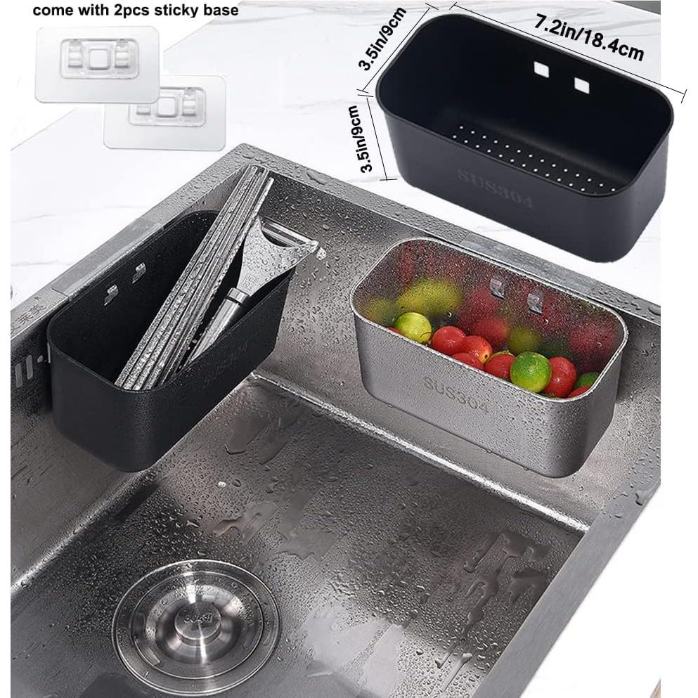 Colador Multifuncional WANLIAN de Acero Inoxidable 18.3x8.9 cm