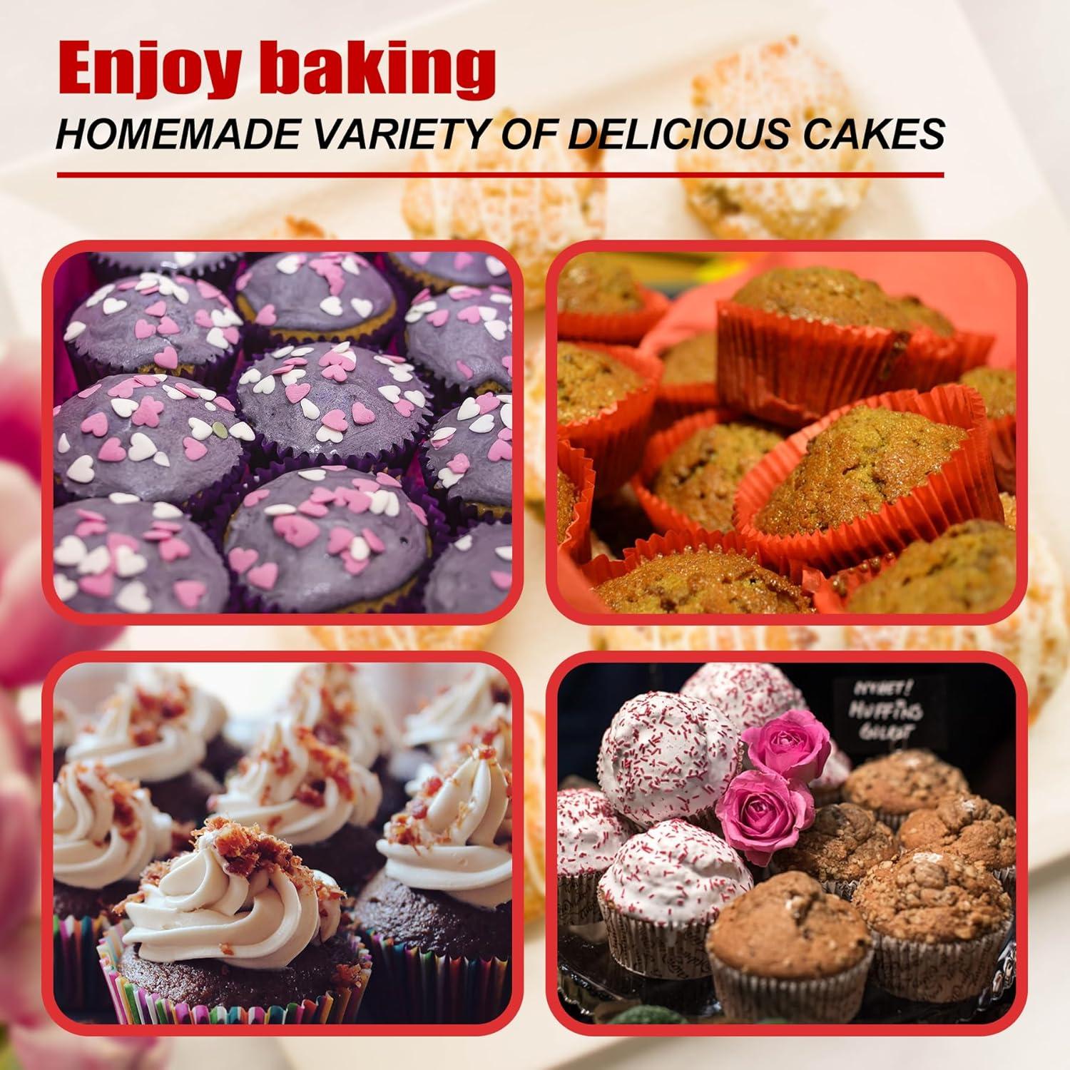 Molde para Muffin Jumbo Keliwa 6 Tazas Silicona Antiadherente