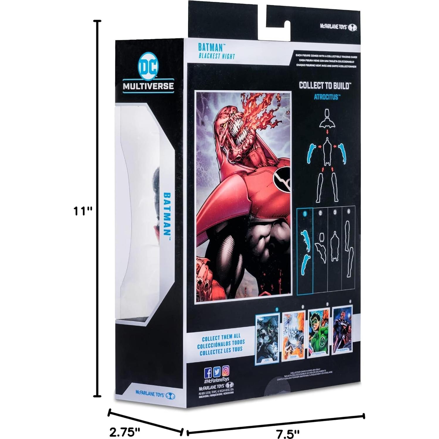 Figura Batman McFarlane Toys Noche Más Oscura 19cm